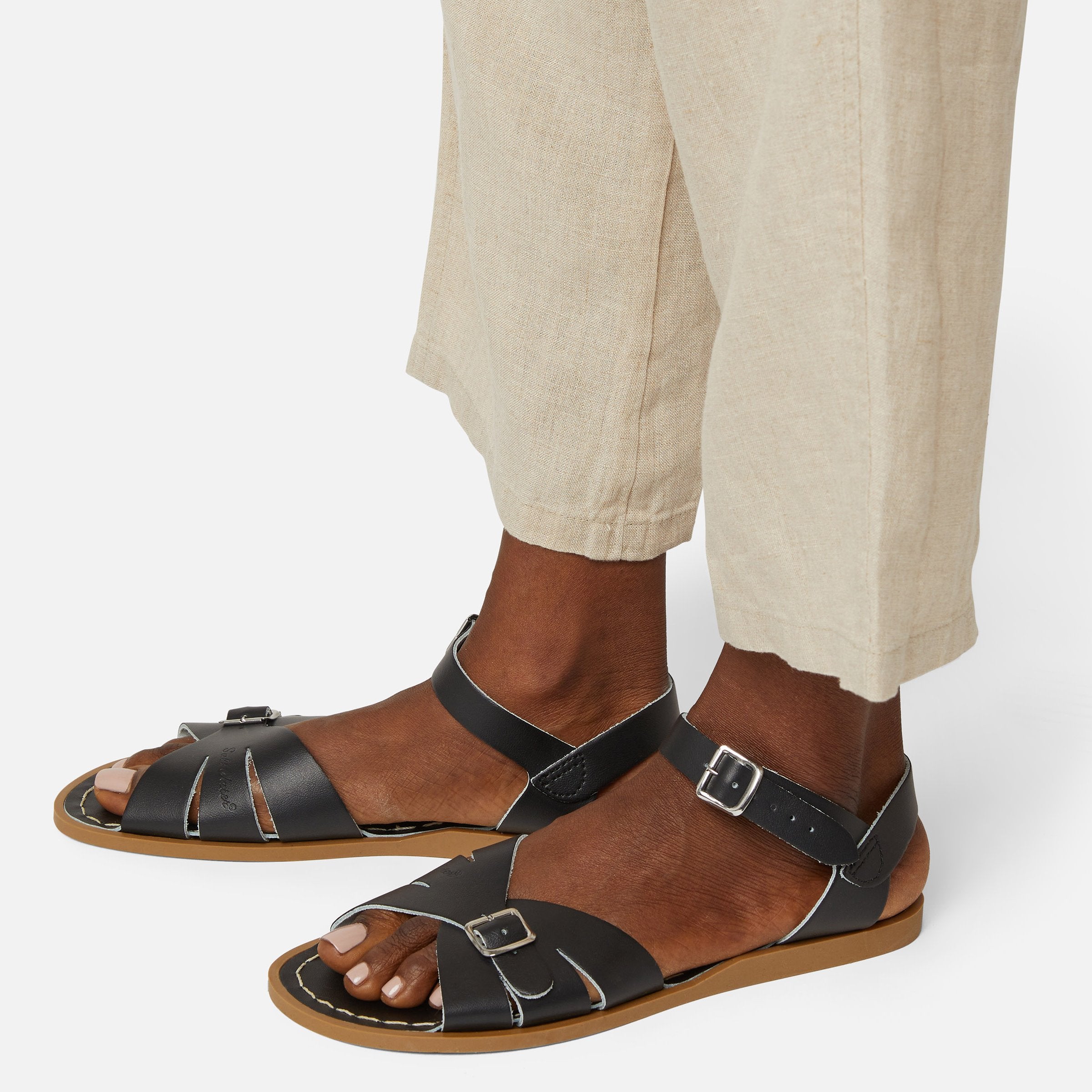 office platform sandals