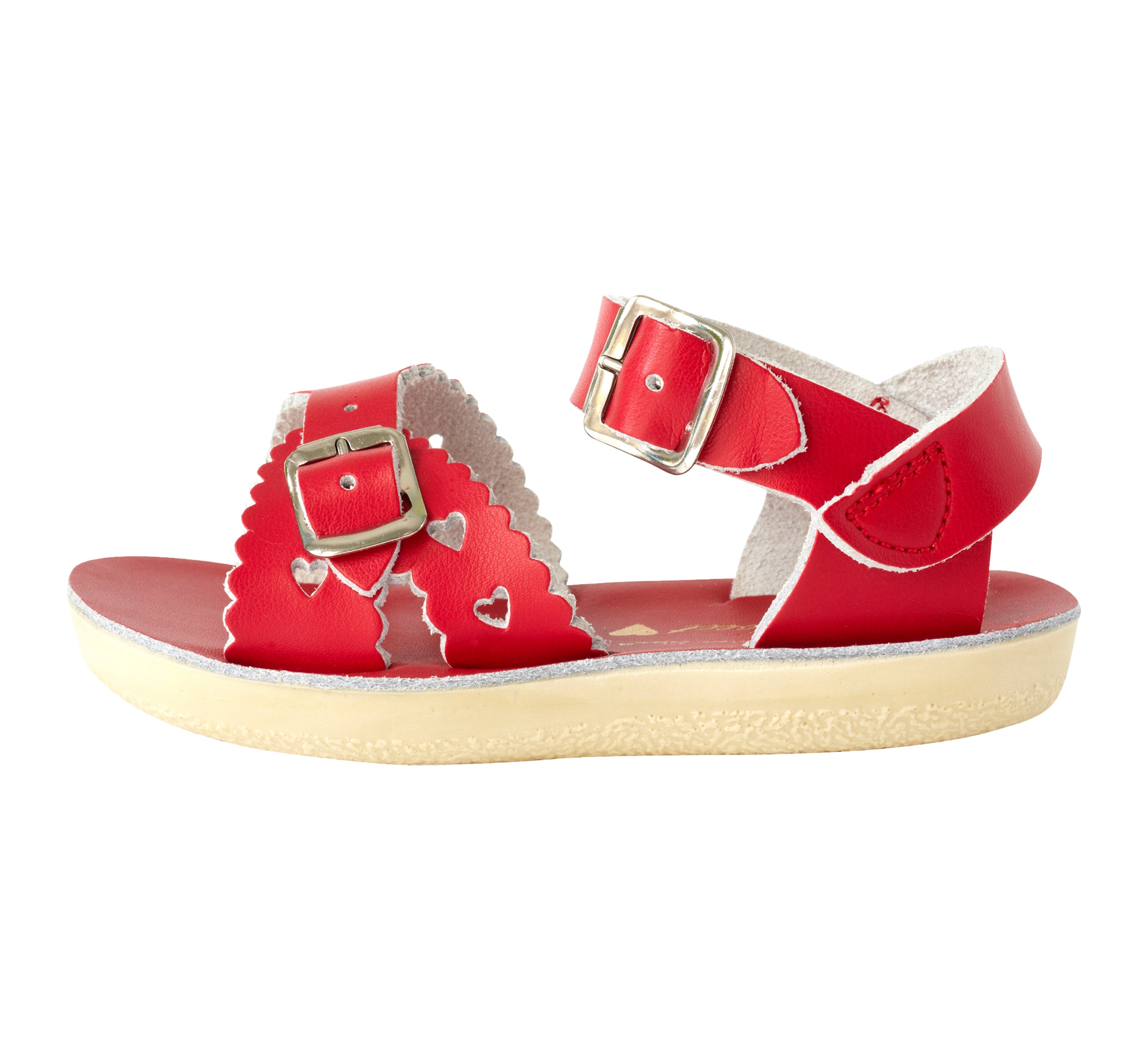 Sweetheart Red Kids Sandal - Salt-Water Sandals UK