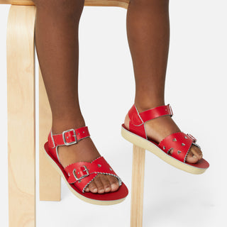 Sweetheart Red Kids Sandal - All Kids Sandals - Salt-Water Sandals UK