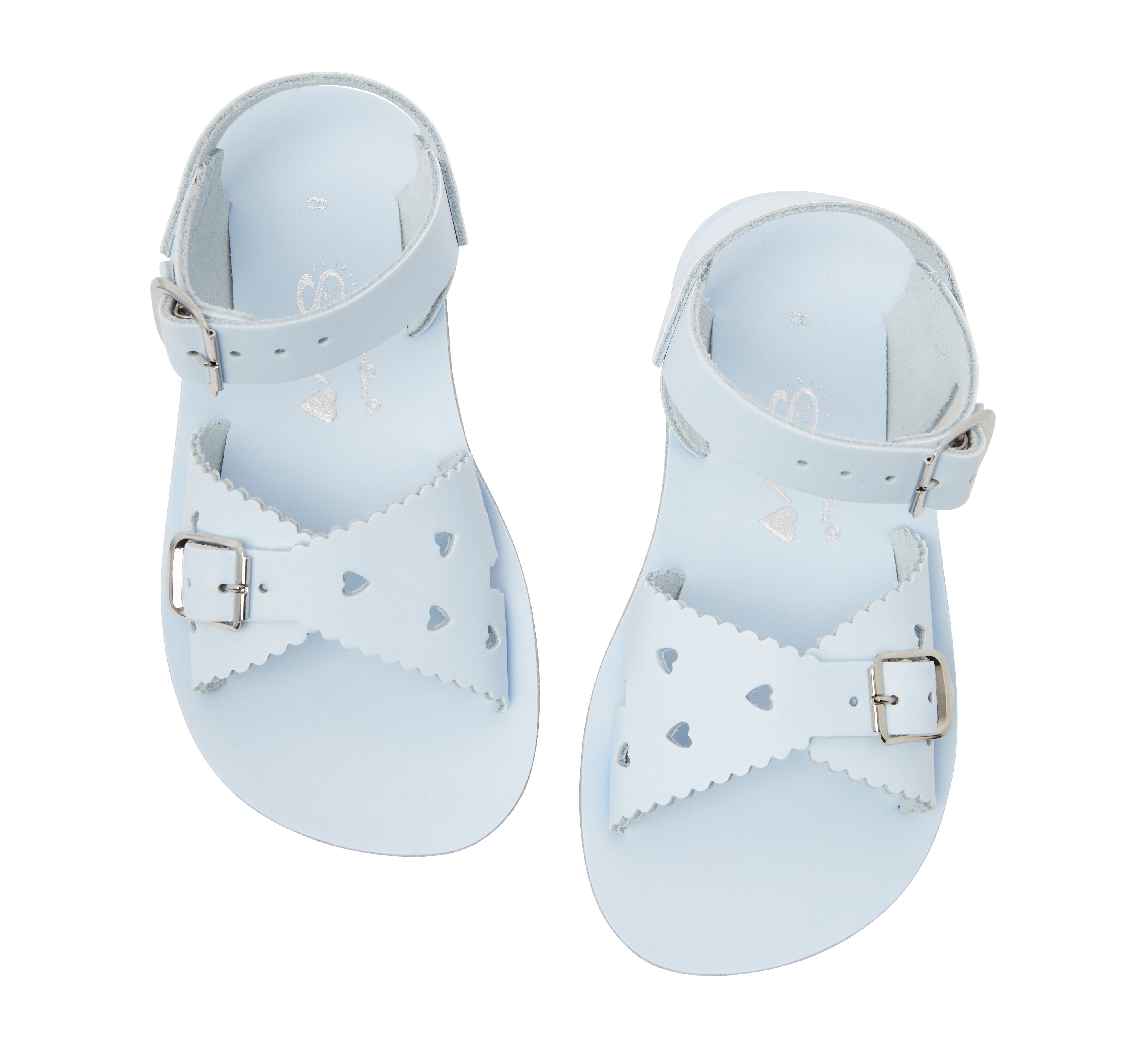 Sweetheart Light Blue Kids Sandal - Salt-Water Sandals UK