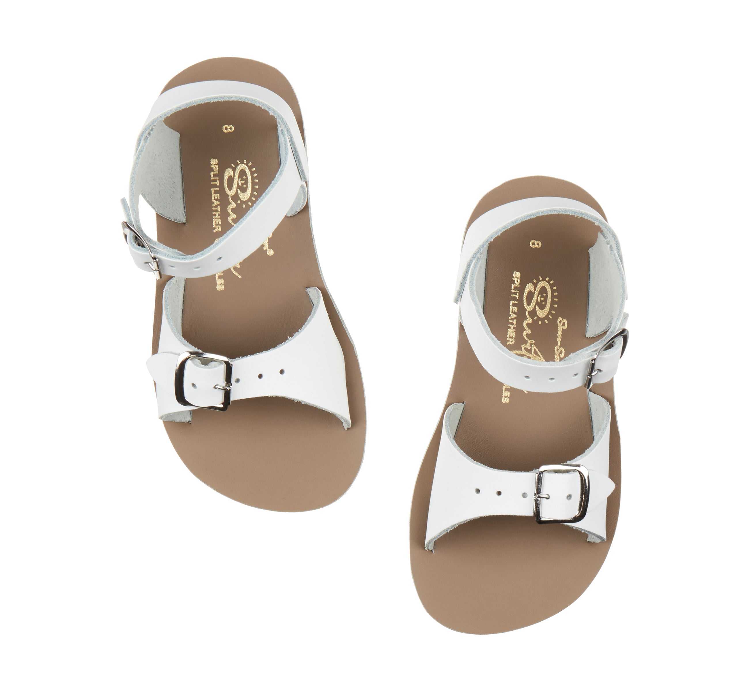 Surfer White Kids Sandal - Salt-Water Sandals UK