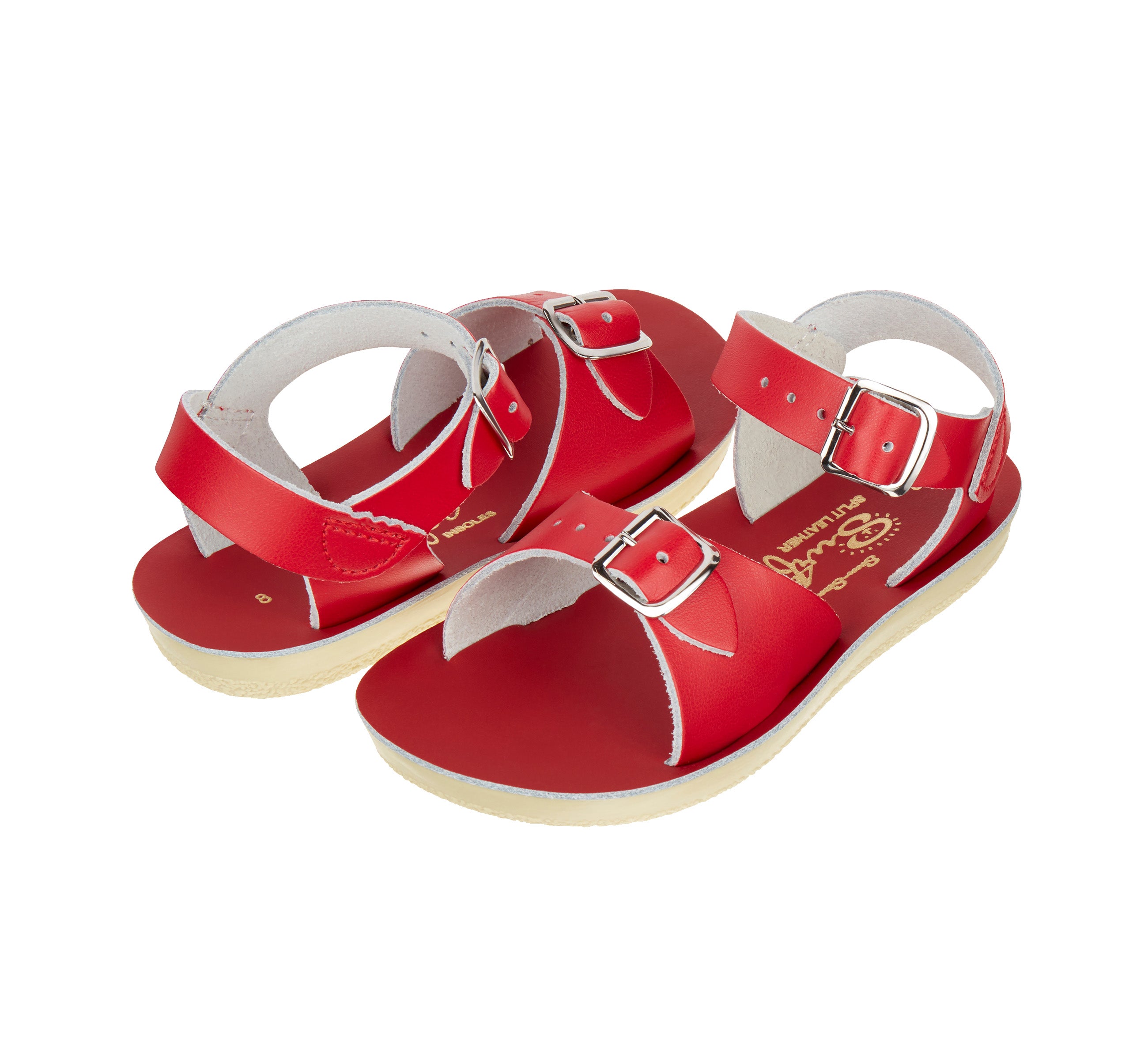 Surfer Red Kids Sandal - Salt-Water Sandals UK