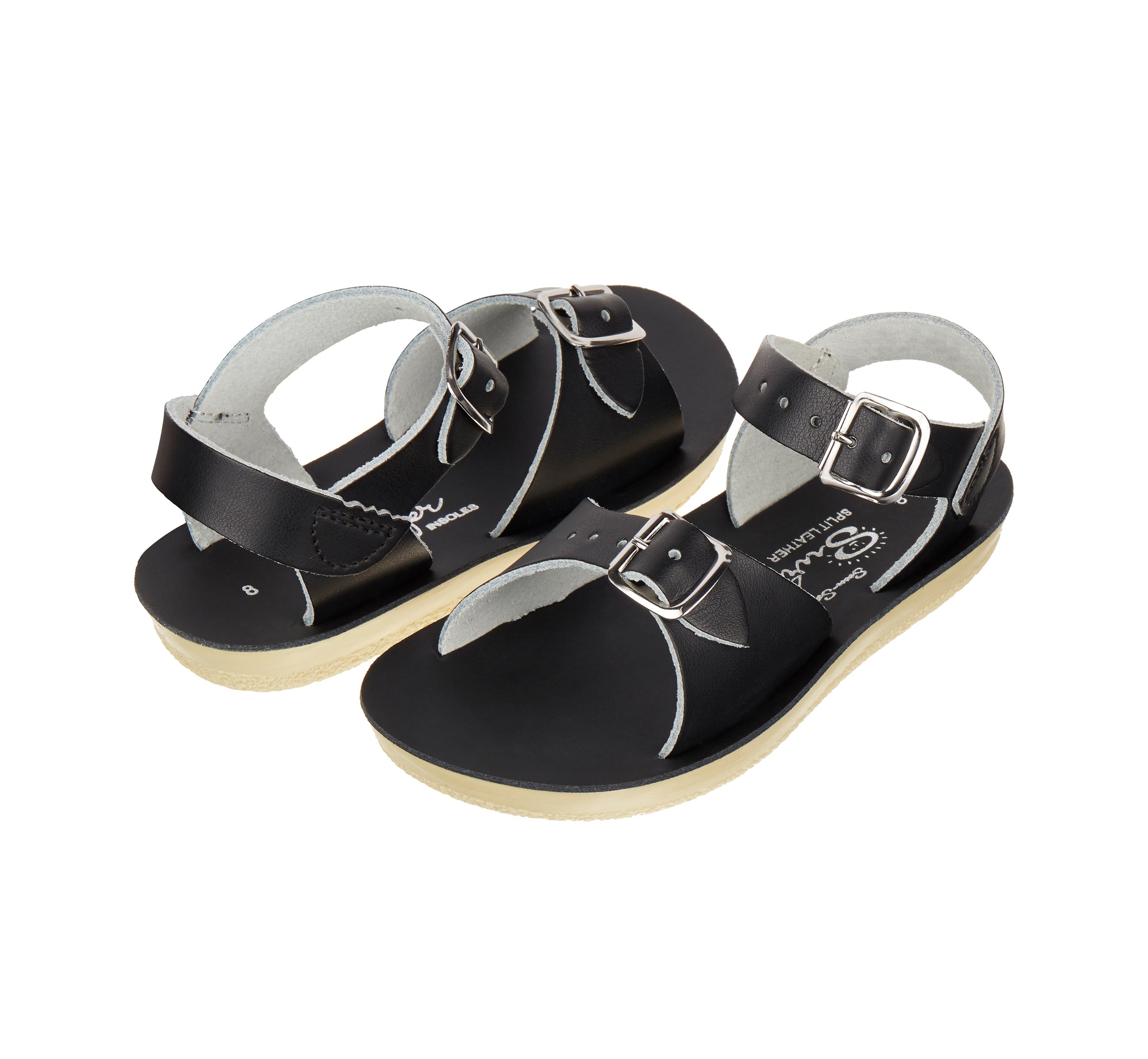 Surfer Black Kids Sandal - Salt-Water Sandals UK