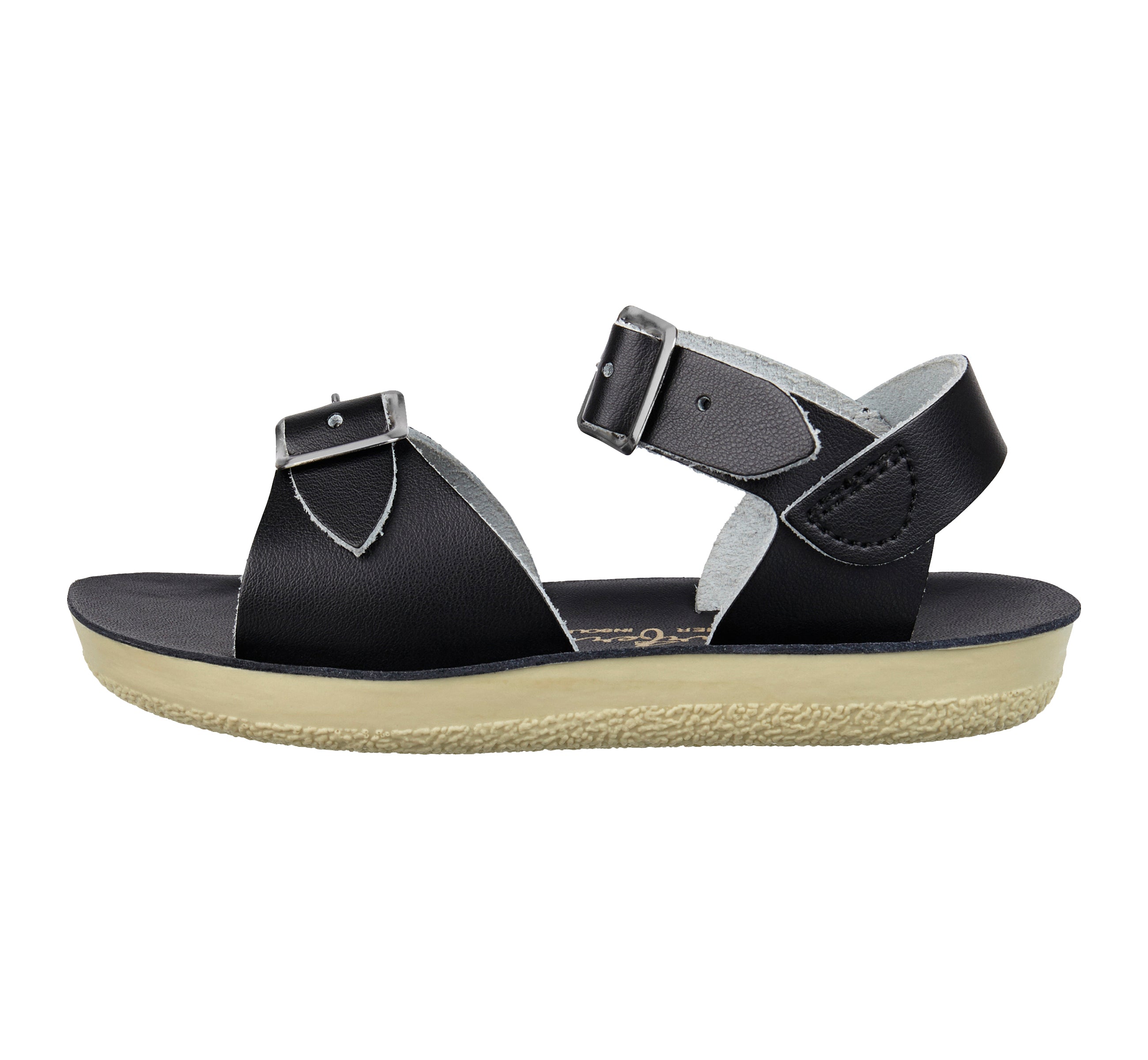 Surfer Black Kids Sandal - Salt-Water Sandals UK