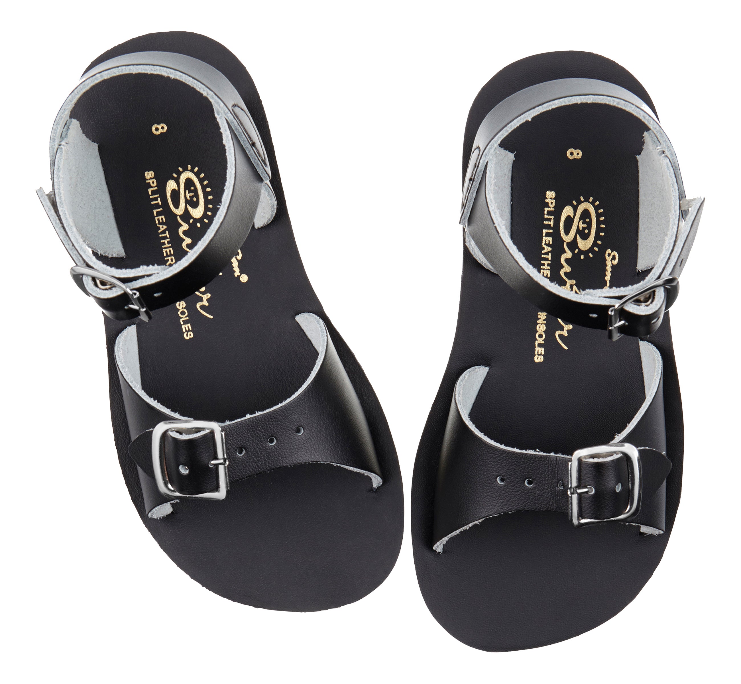 Surfer Black Kids Sandal - Salt-Water Sandals UK