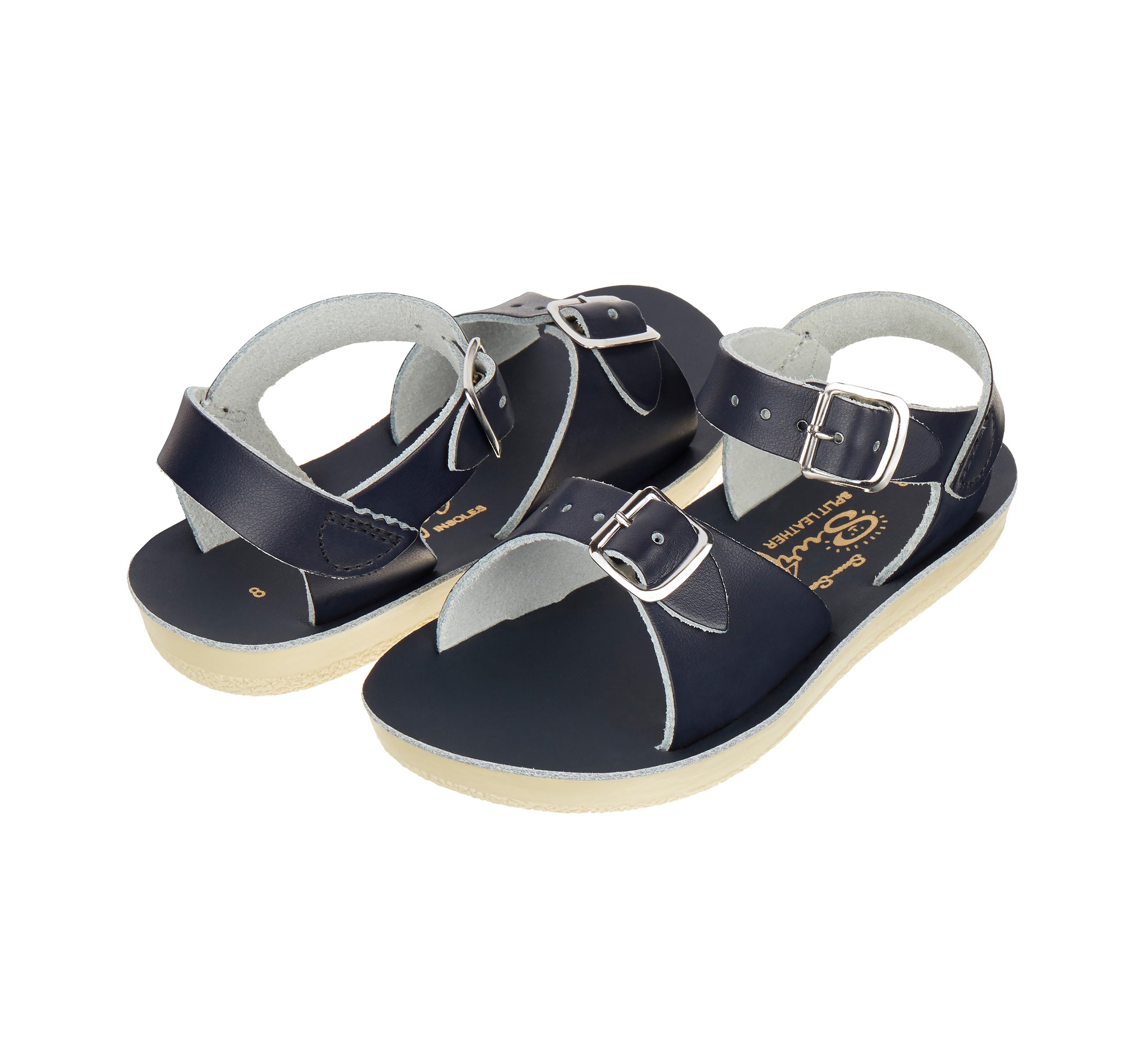Surfer Navy Kids Sandal - Salt-Water Sandals UK