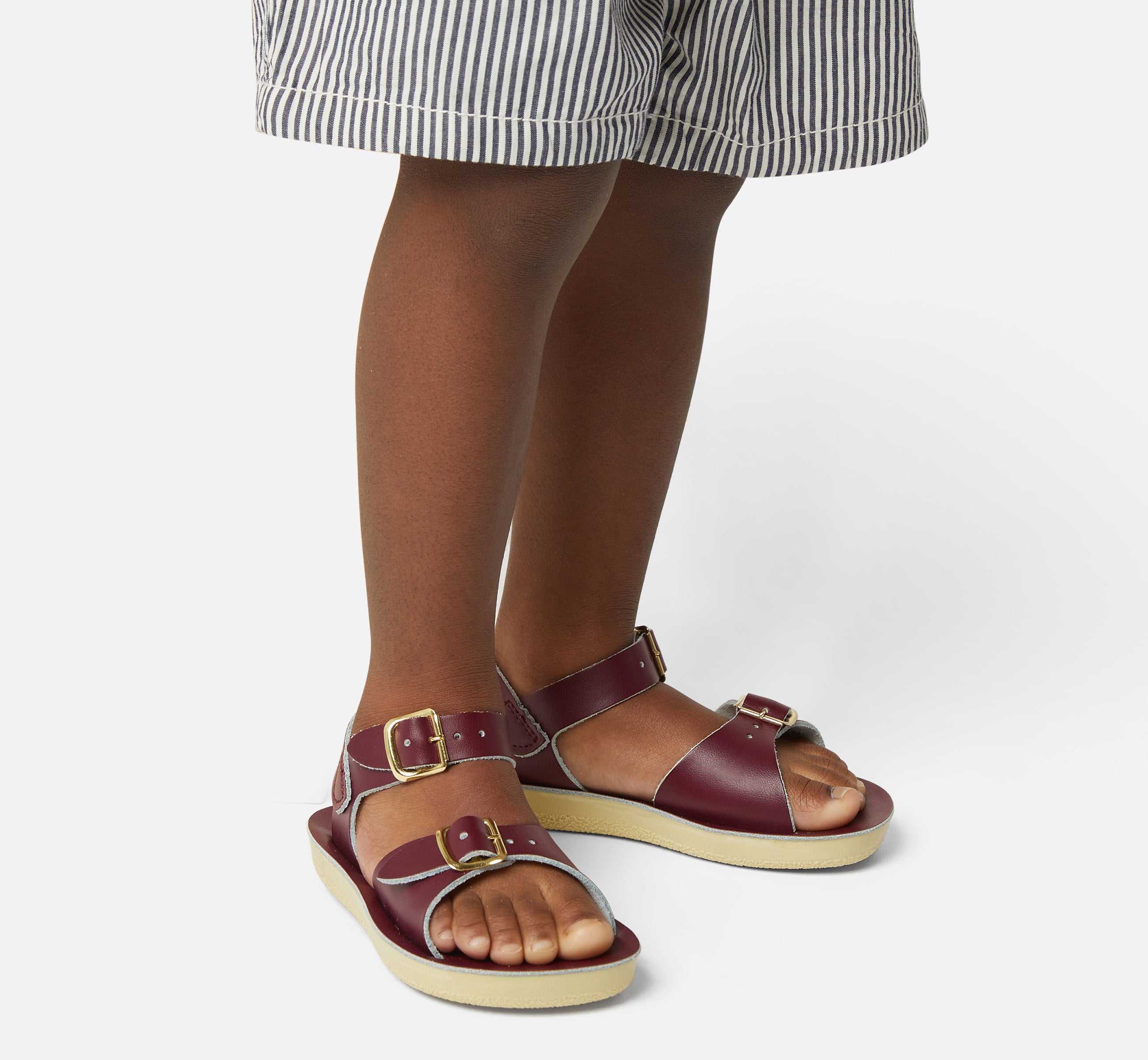 Surfer Claret Kids Sandal - Salt-Water Sandals UK
