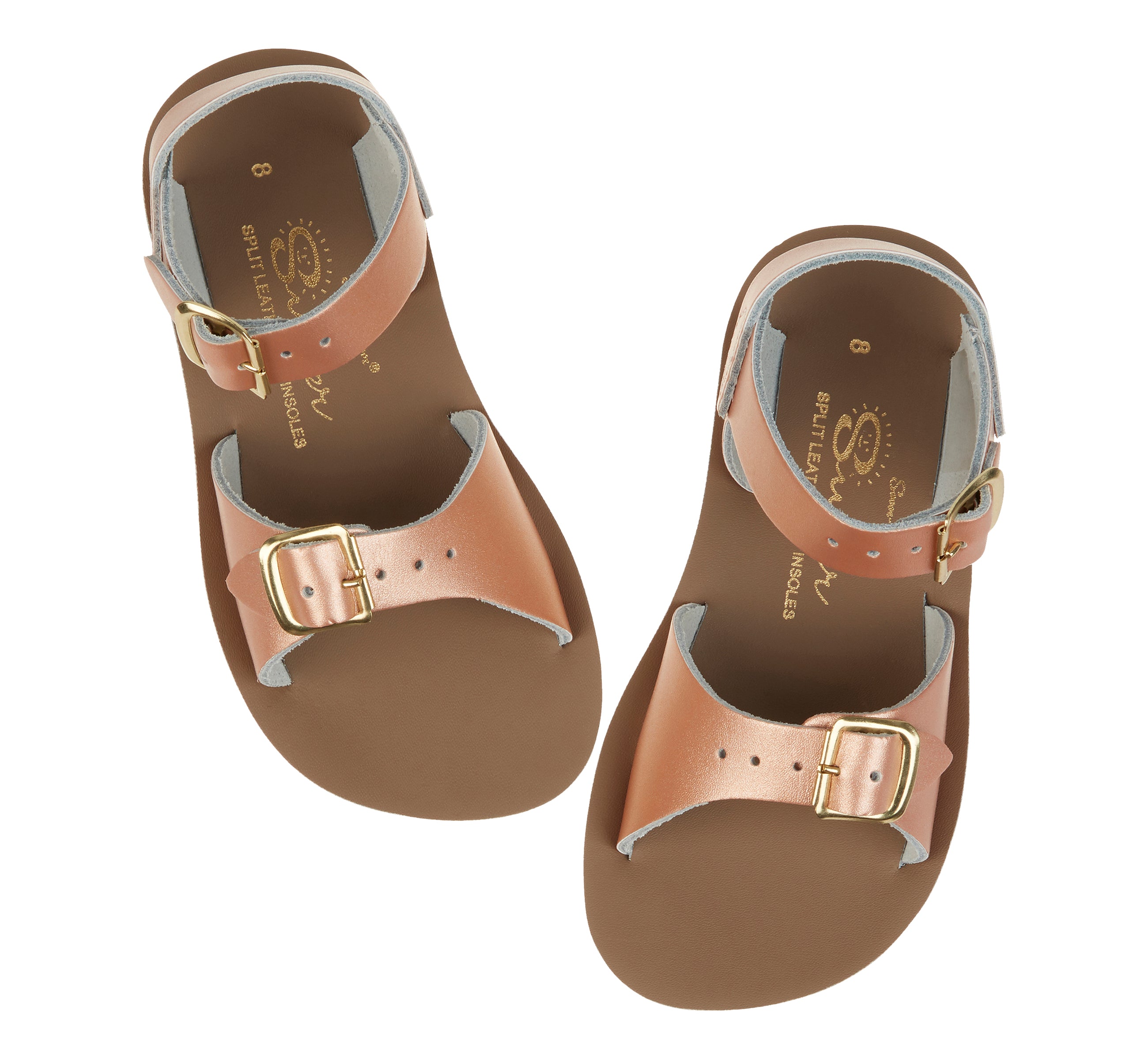 Surfer Rose Gold Kids Sandal - Salt-Water Sandals UK