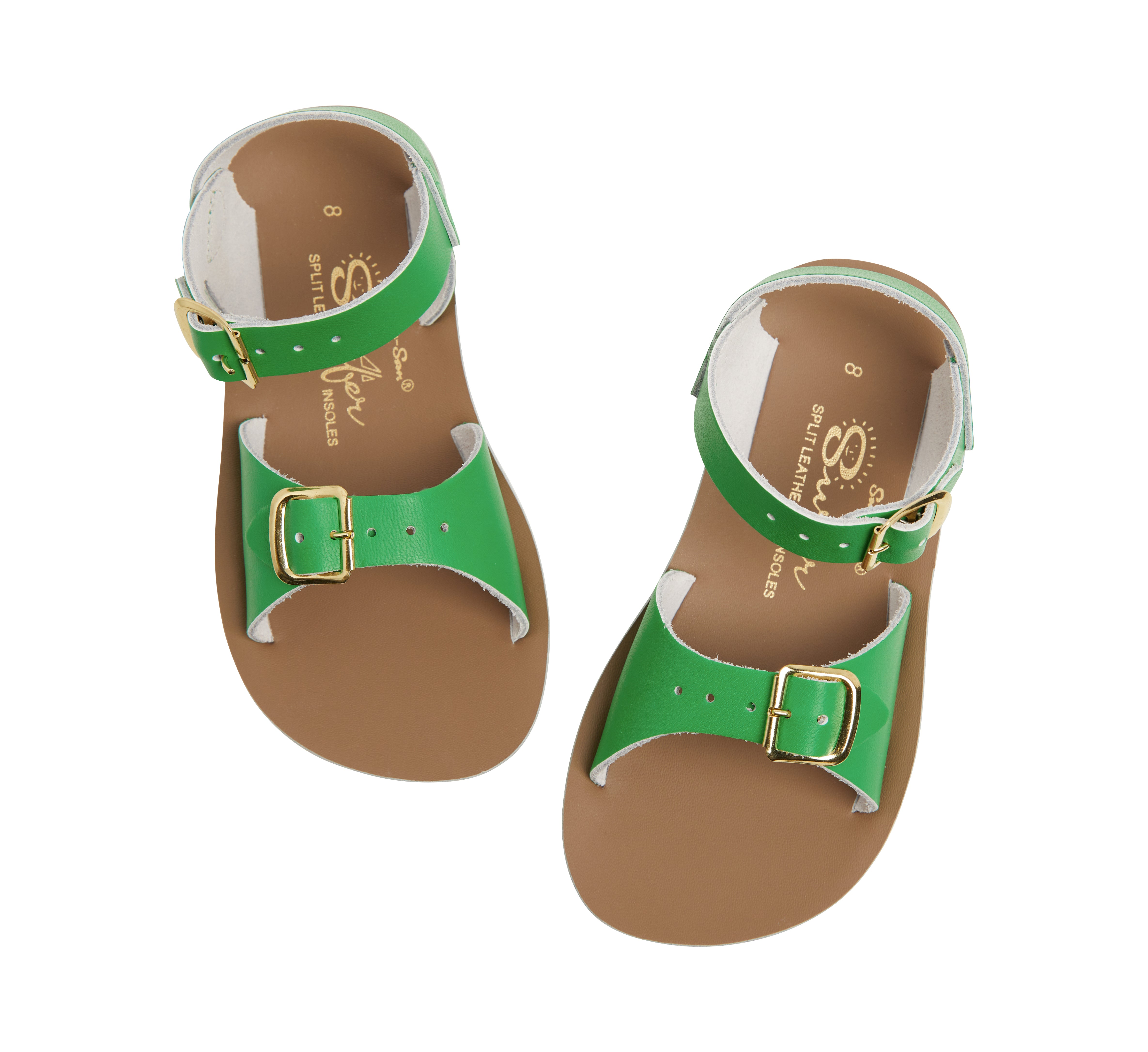 Surfer Kelly Green Kids Sandal - Salt-Water Sandals UK