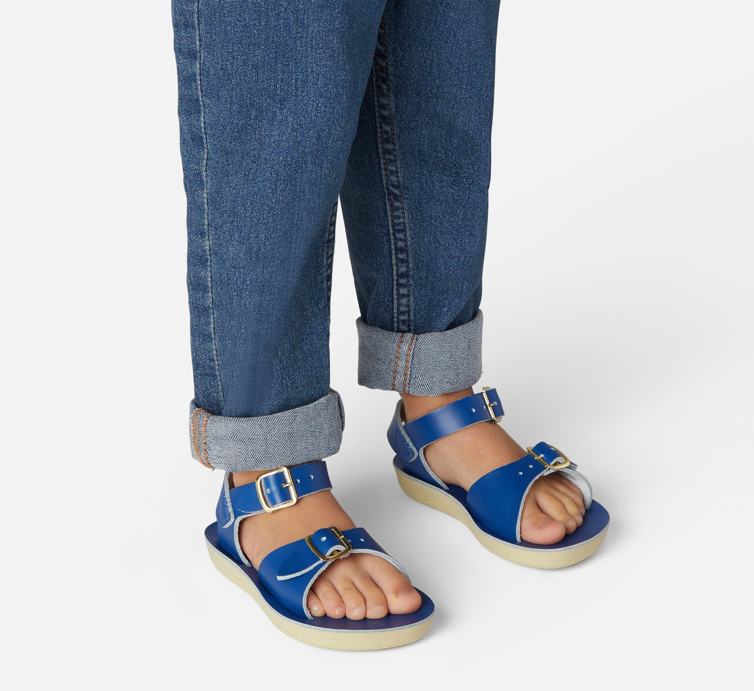 Surfer Cobalt Blue Kids Sandal - Salt-Water Sandals UK