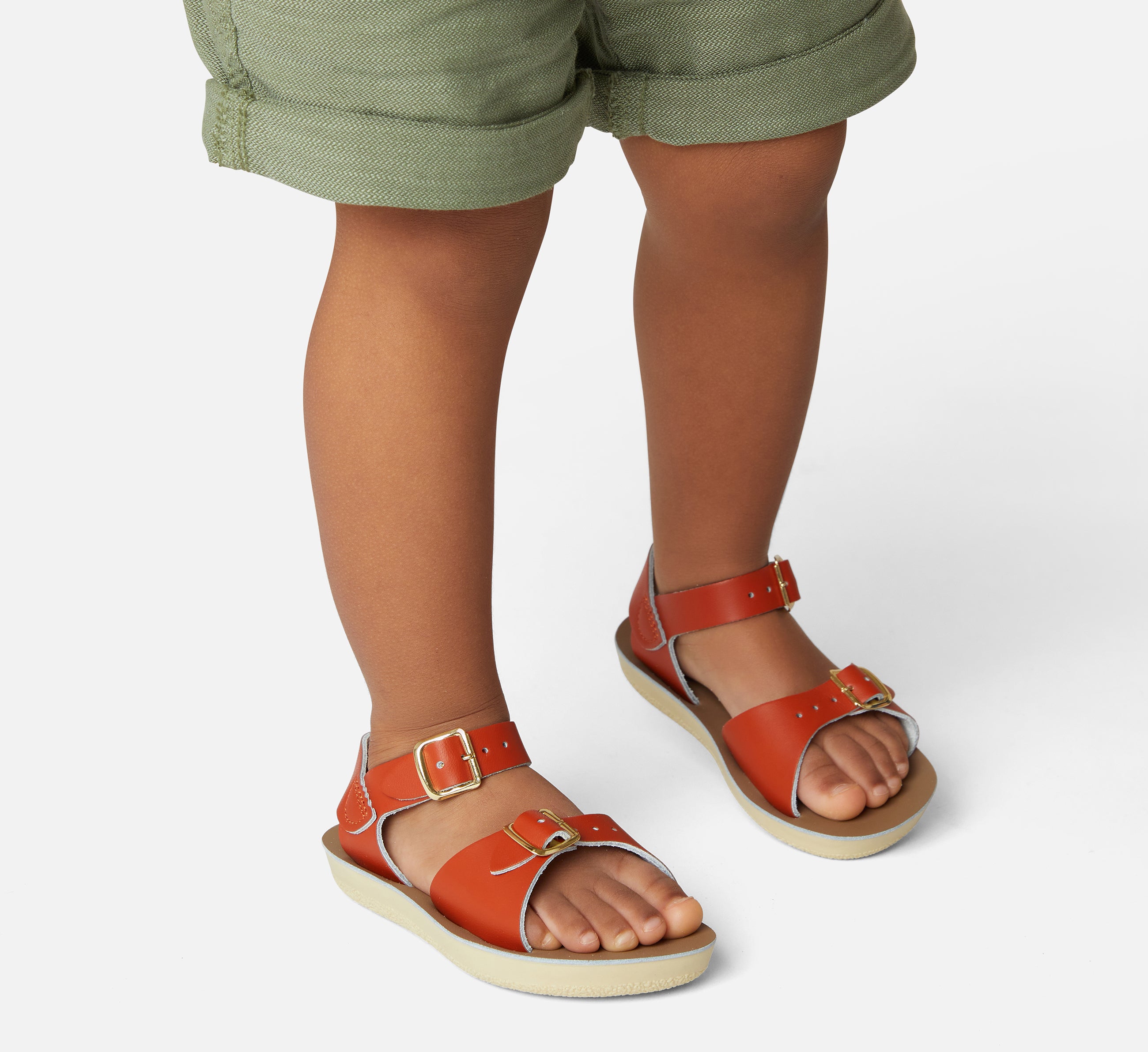 Surfer Paprika Kids Sandal - Salt-Water Sandals UK