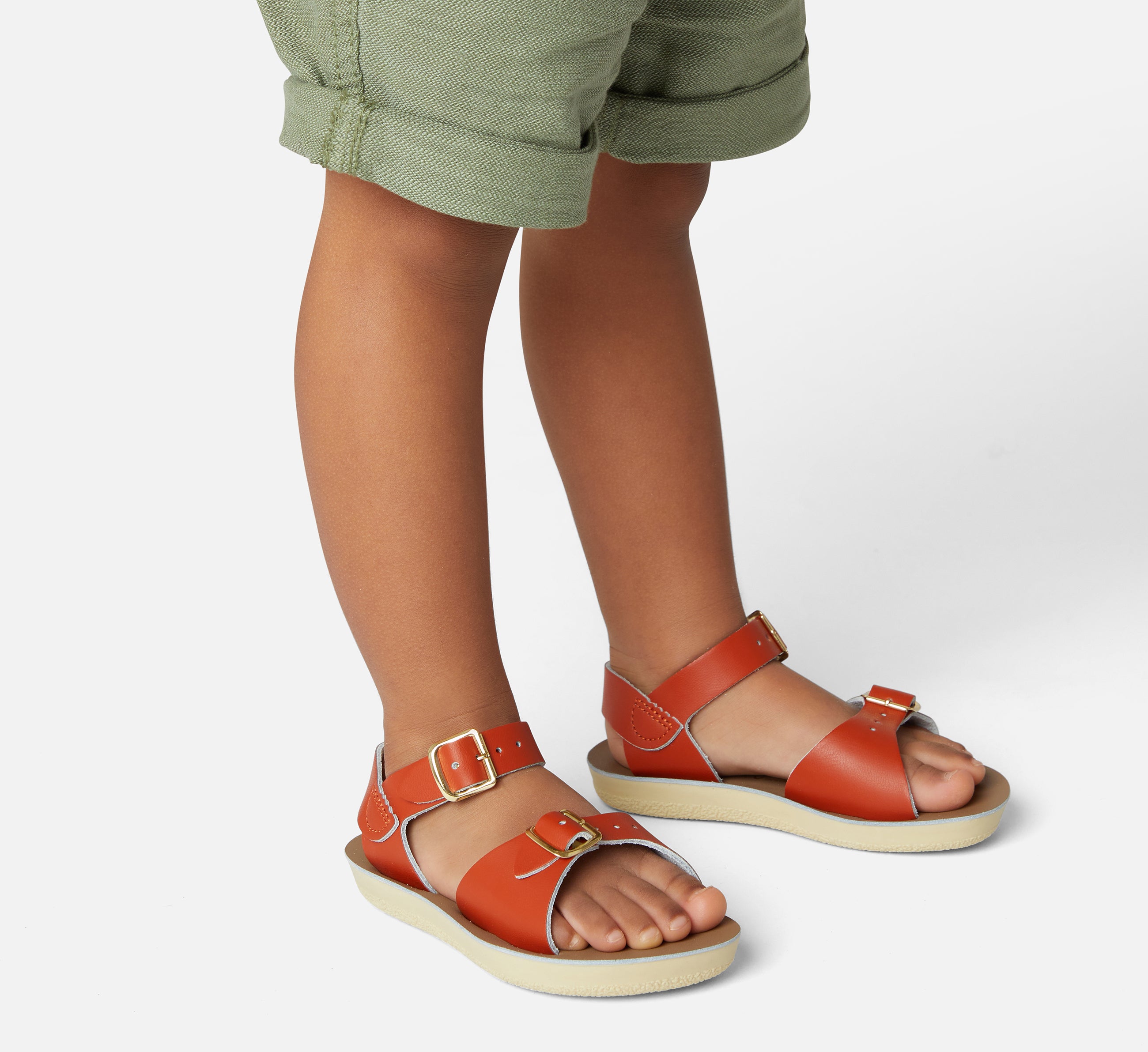 Surfer Paprika Kids Sandal - Salt-Water Sandals UK