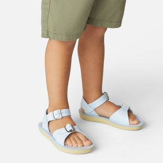 Surfer Light Blue Kids Sandal - Kids Double Buckle Sandals - Salt-Water Sandals UK