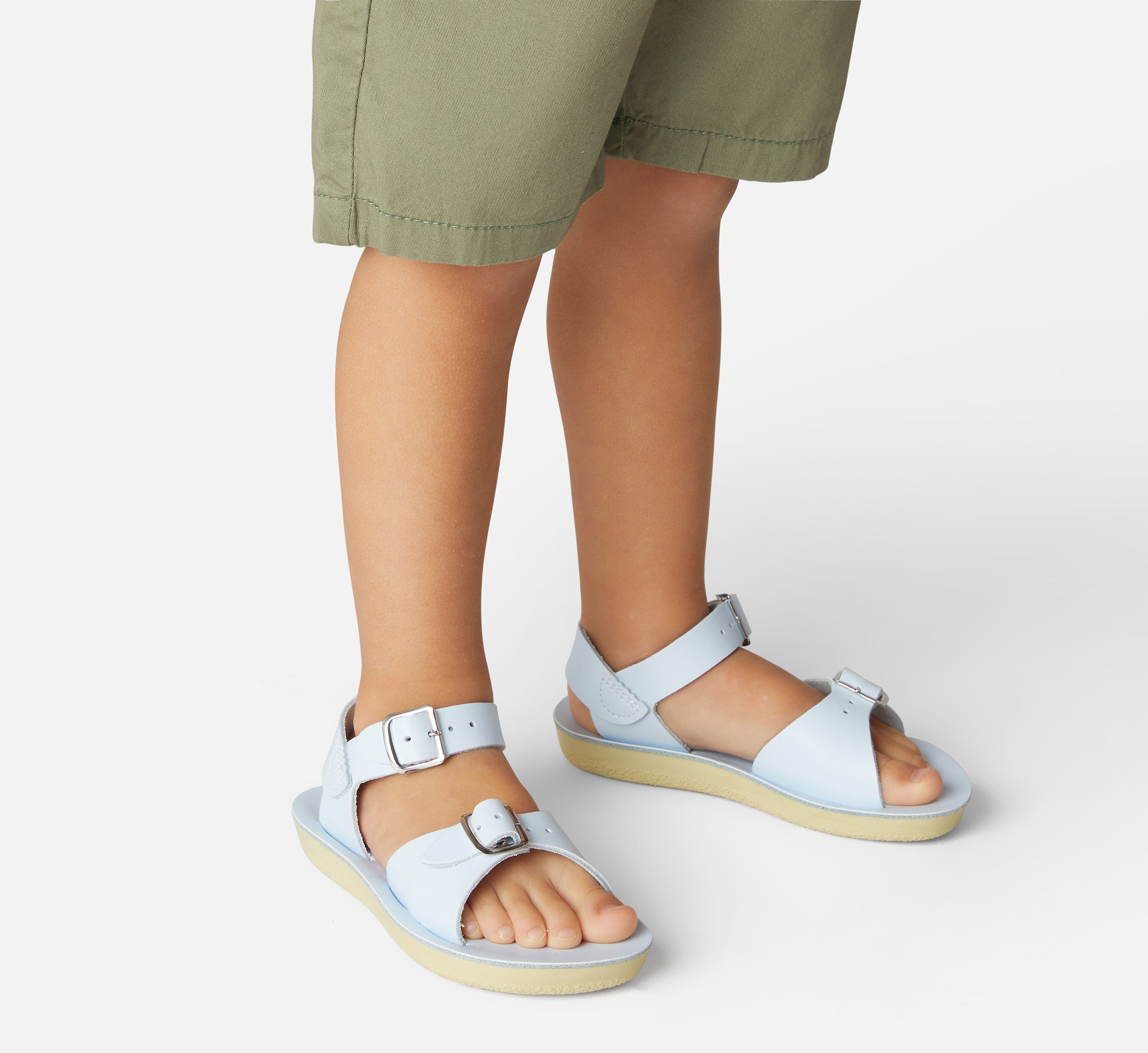 Surfer Light Blue Kids Sandal - Salt-Water Sandals UK
