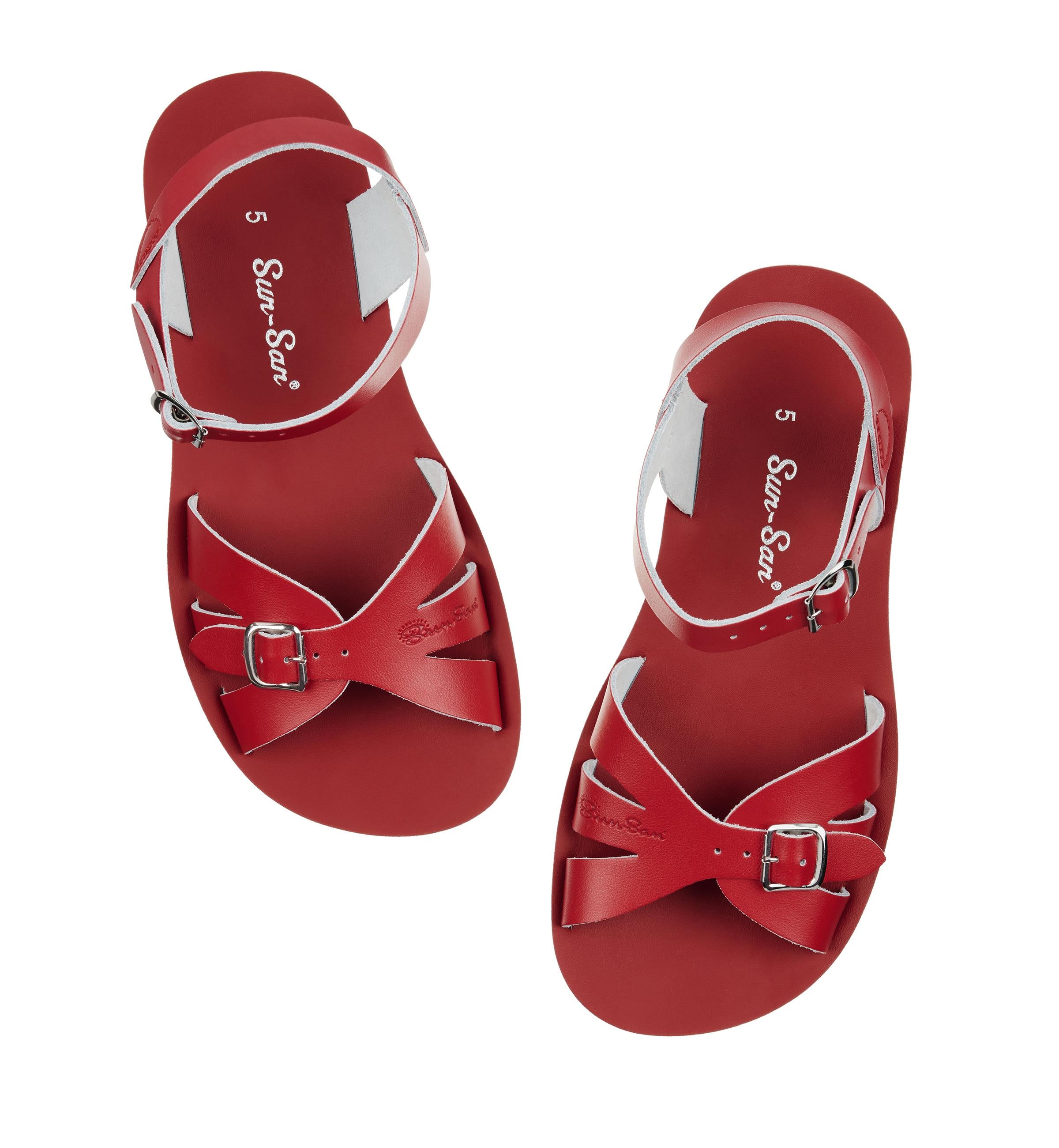 Boardwalk Red Womens Sandal - Salt-Water Sandals UK