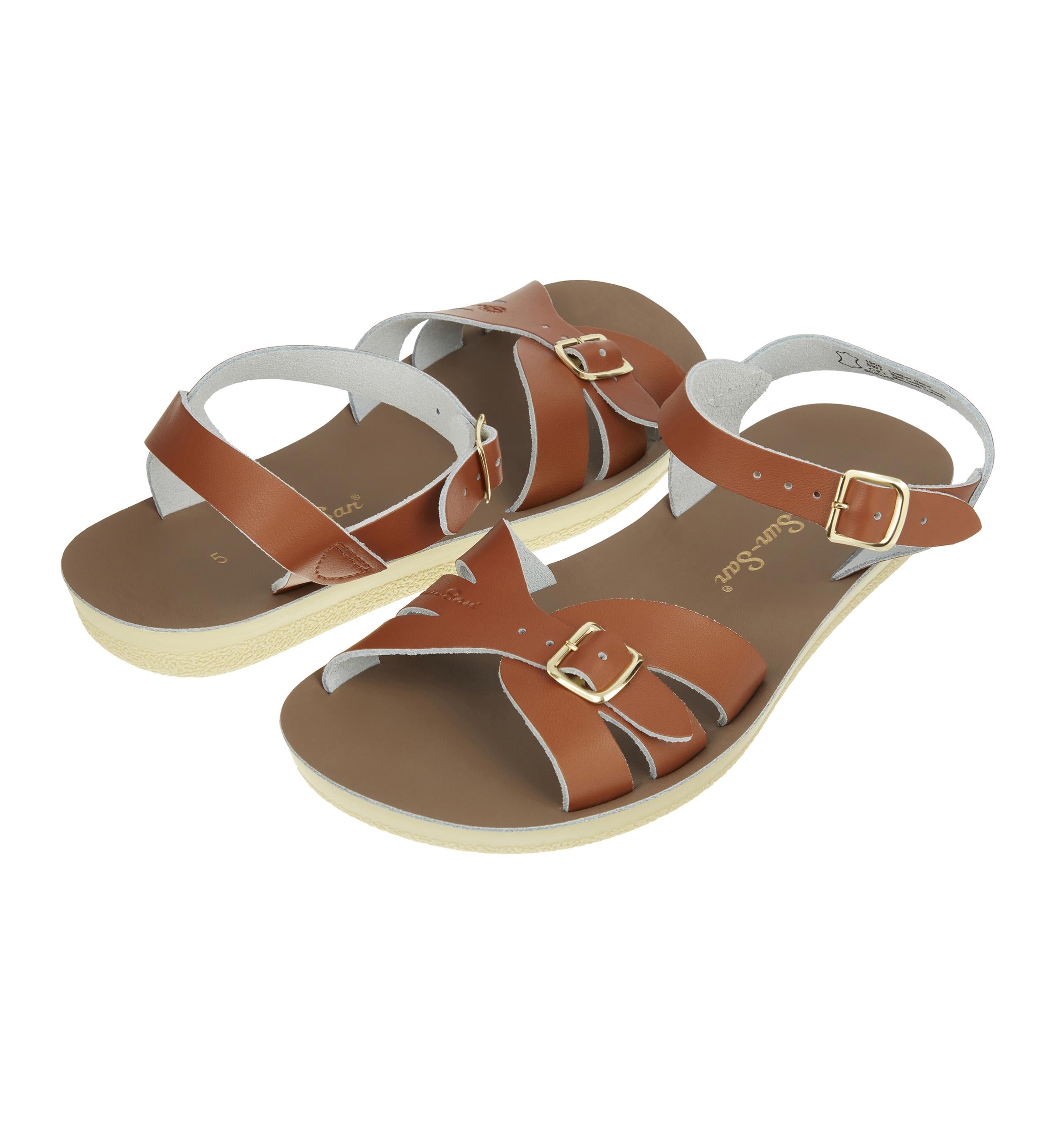 Boardwalk Tan Womens Sandal - Salt-Water Sandals UK