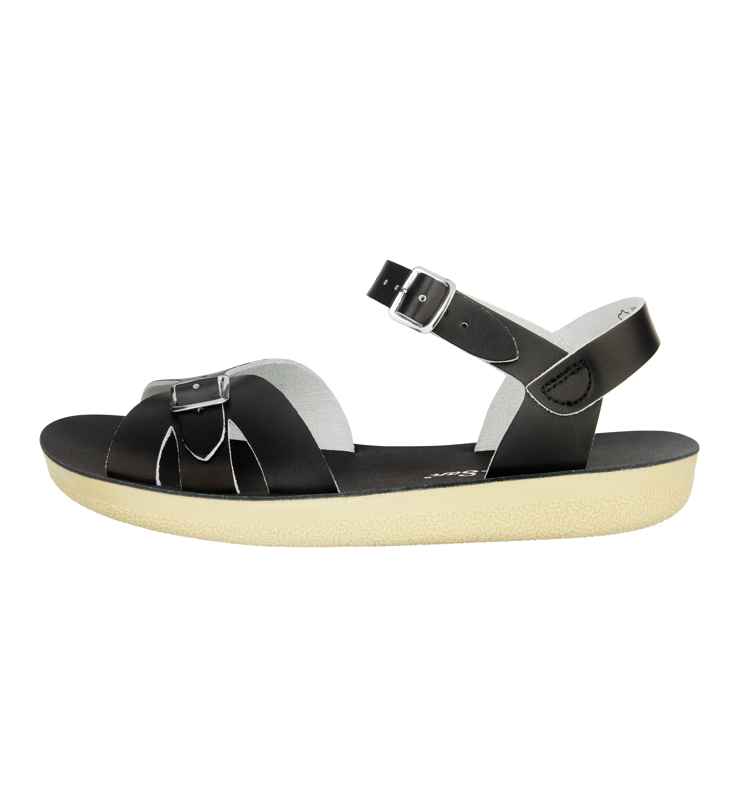 Boardwalk Black Womens Sandal - Salt-Water Sandals UK