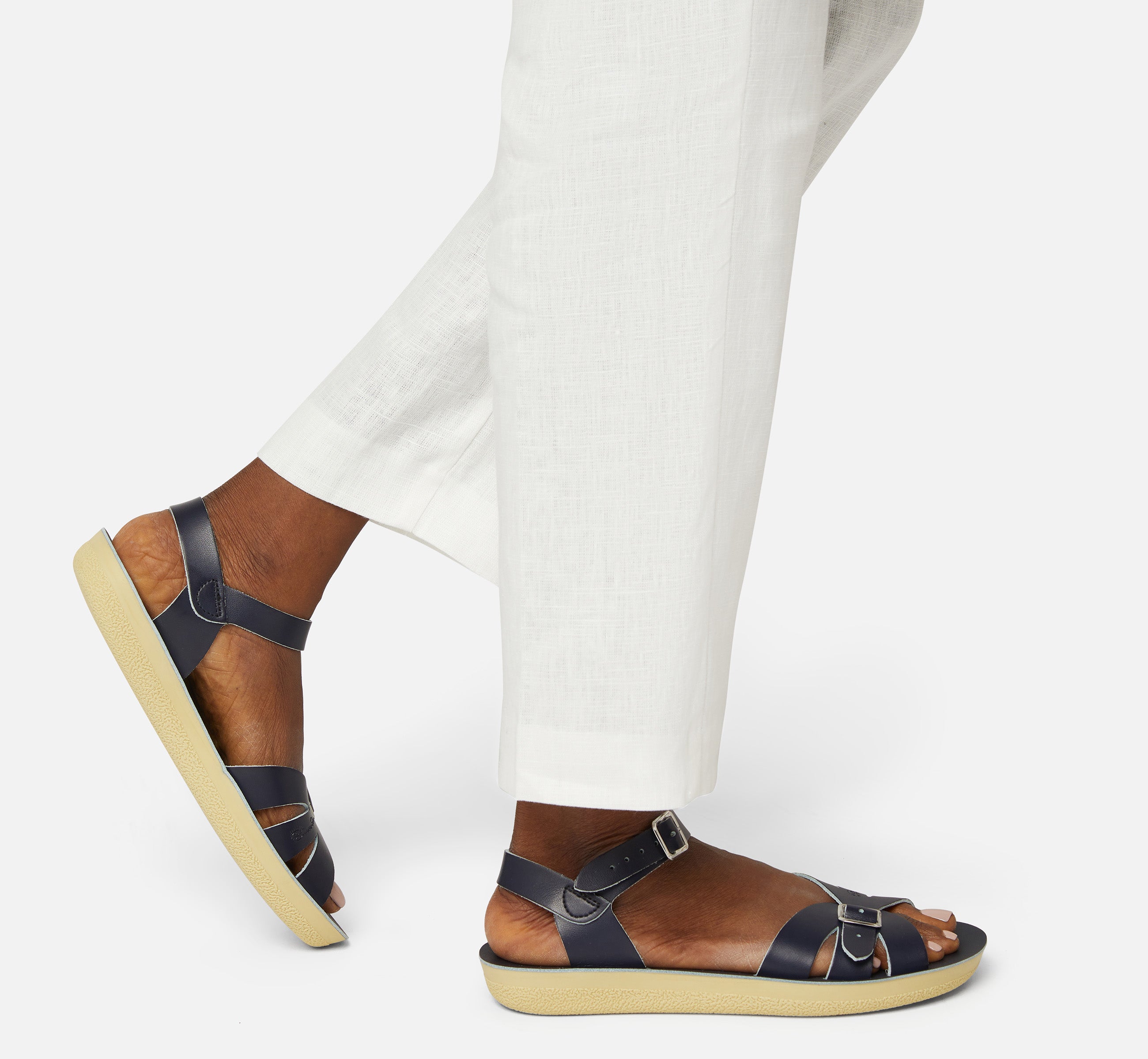 Boardwalk Navy Womens Sandal - Salt-Water Sandals UK