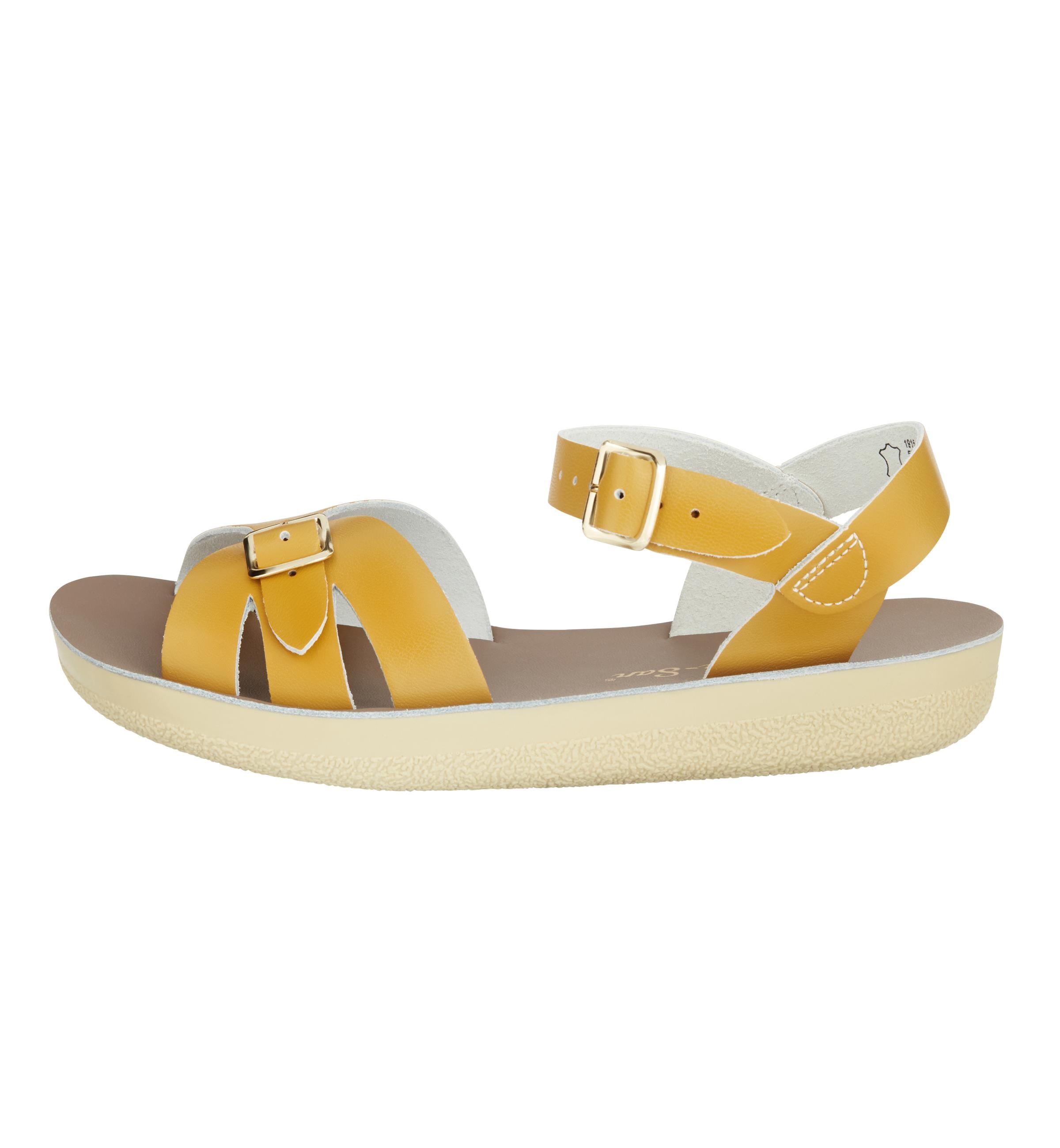 Boardwalk Mustard Womens Sandal - Salt-Water Sandals UK