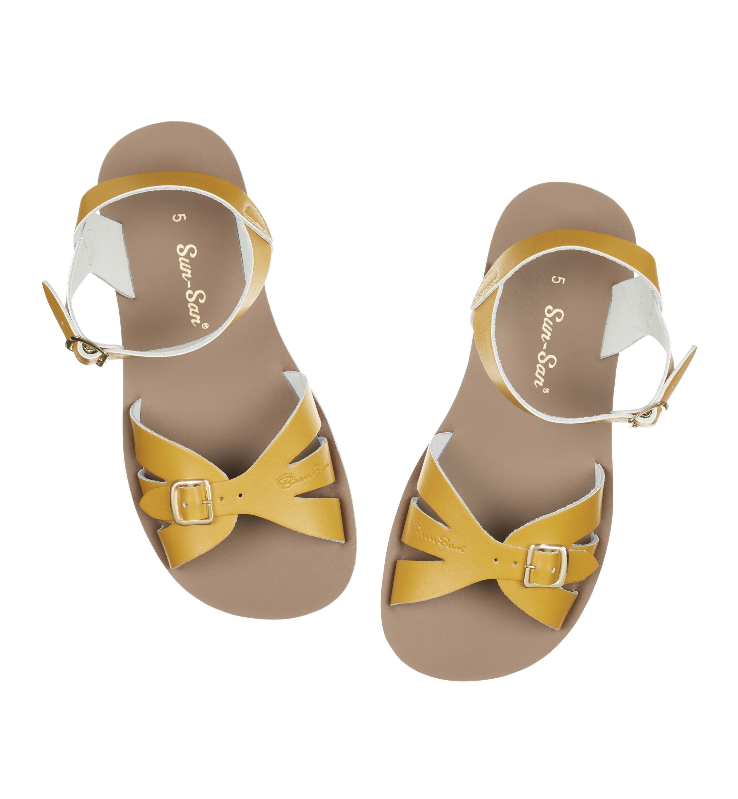 Boardwalk Mustard Womens Sandal - Salt-Water Sandals UK