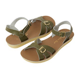 Boardwalk Olive Womens Sandal - Women's Wide Fit Sandals - Salt-Water Sandals UK