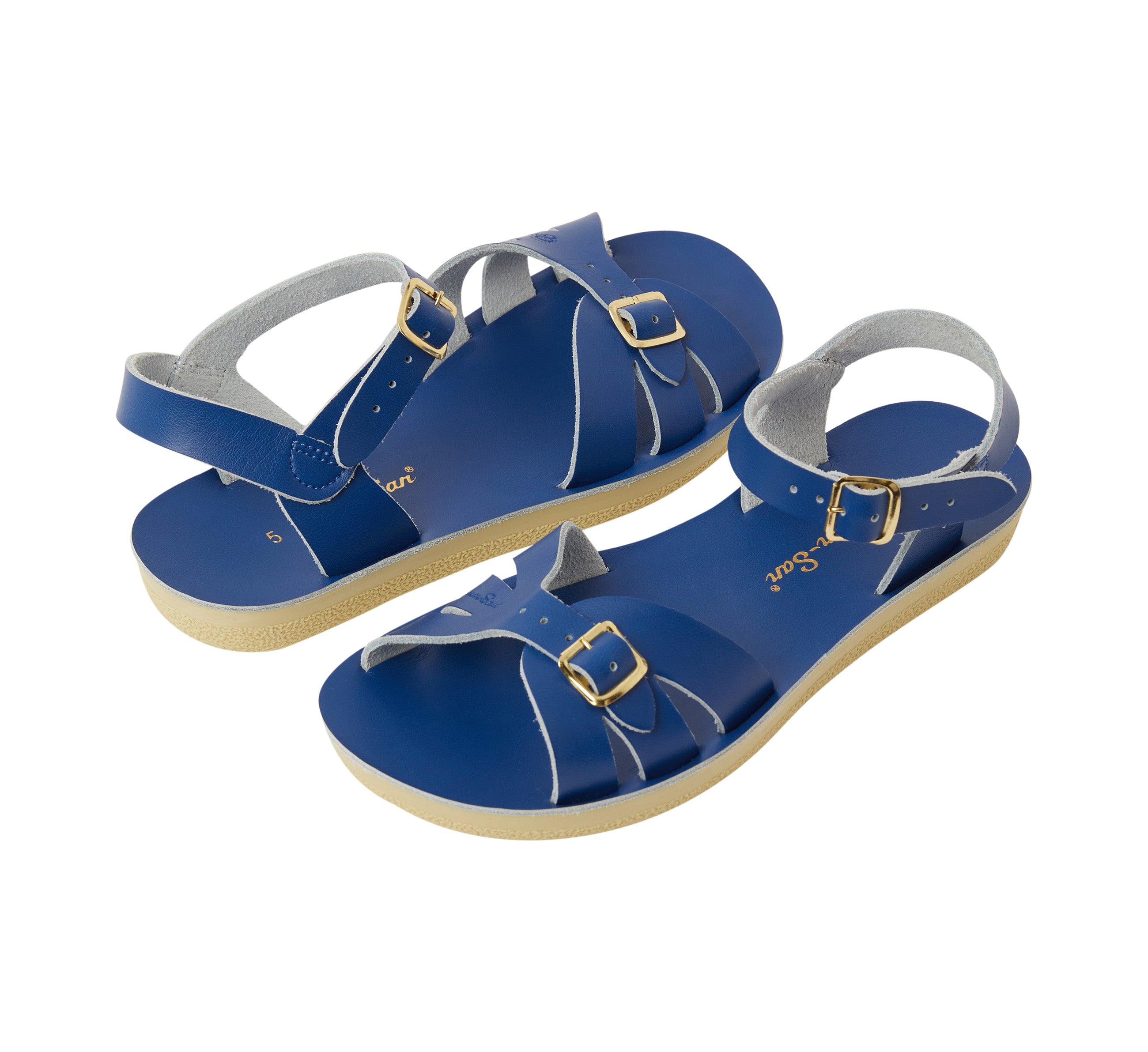 Boardwalk Cobalt Blue Womens Sandal - Salt-Water Sandals UK
