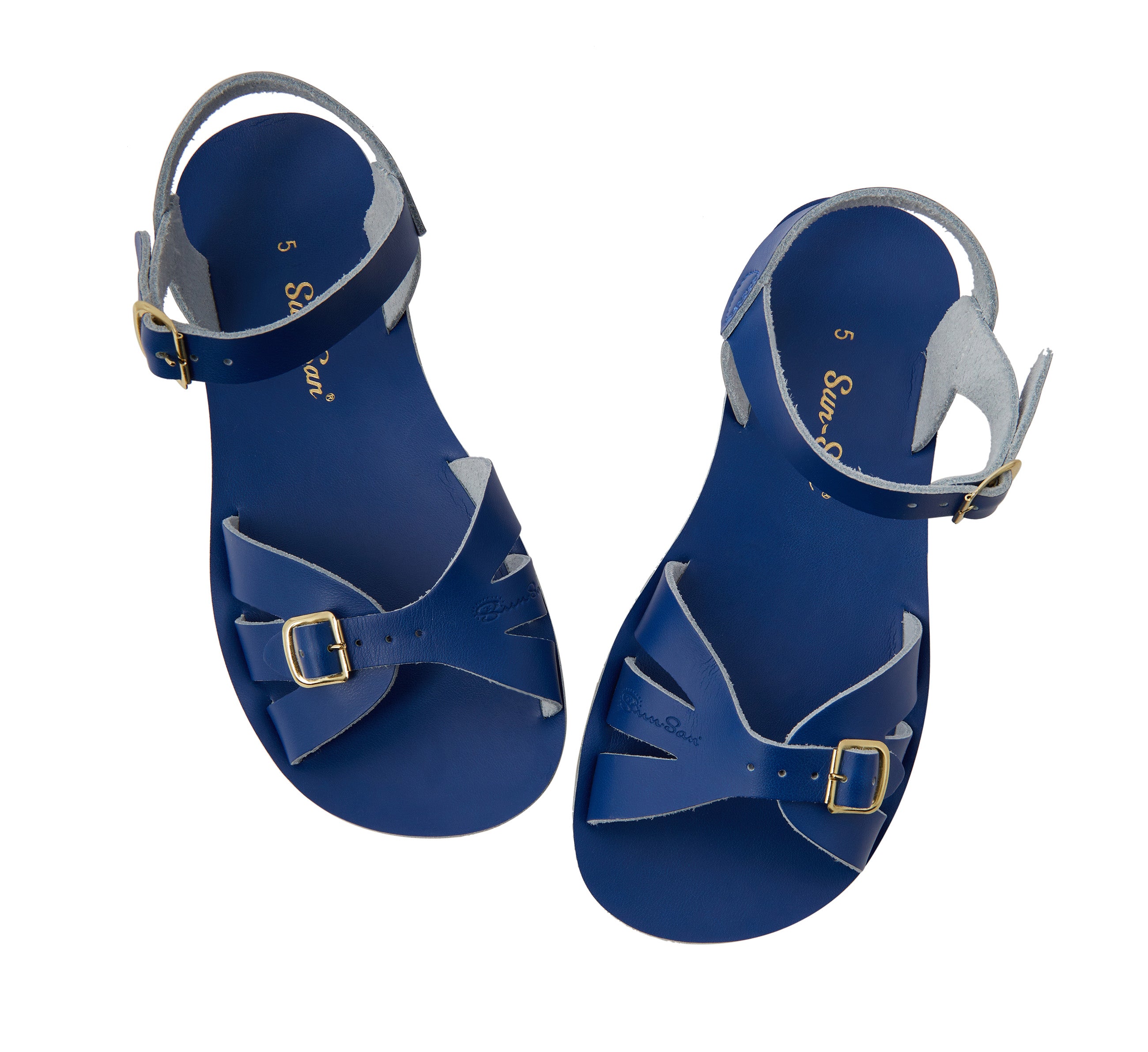 Boardwalk Cobalt Blue Womens Sandal - Salt-Water Sandals UK