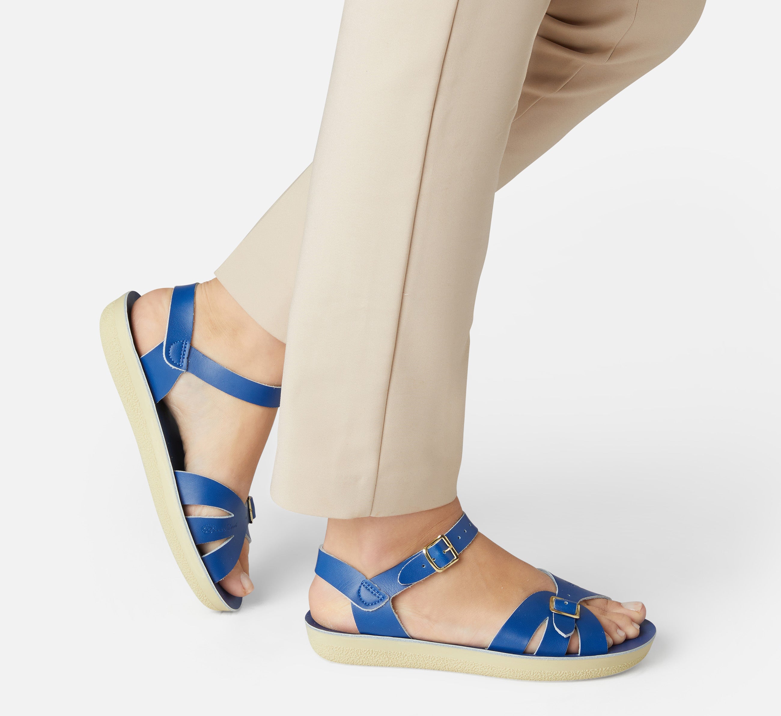 Boardwalk Cobalt Blue Womens Sandal - Salt-Water Sandals UK