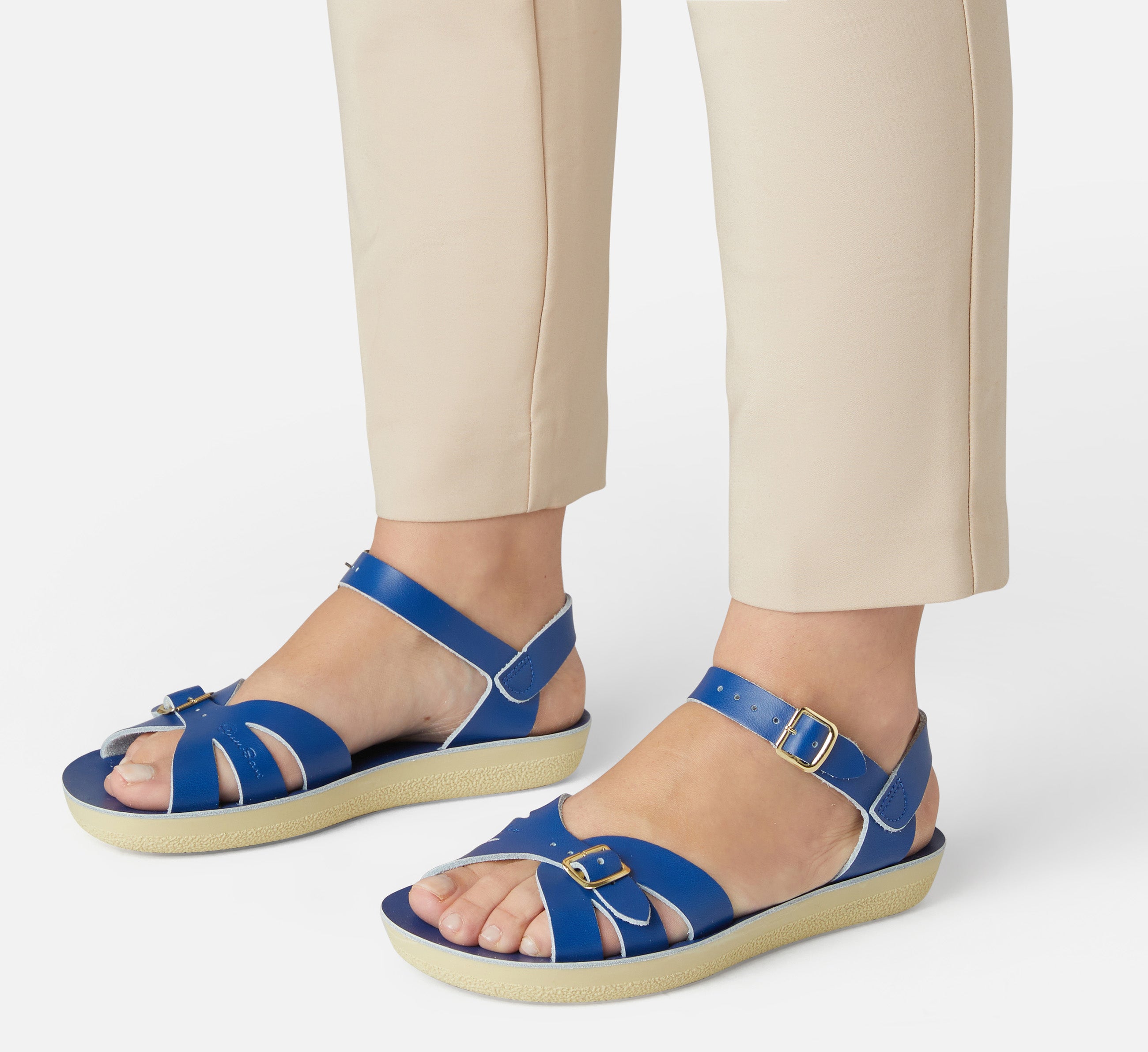 Boardwalk Cobalt Blue Womens Sandal - Salt-Water Sandals UK