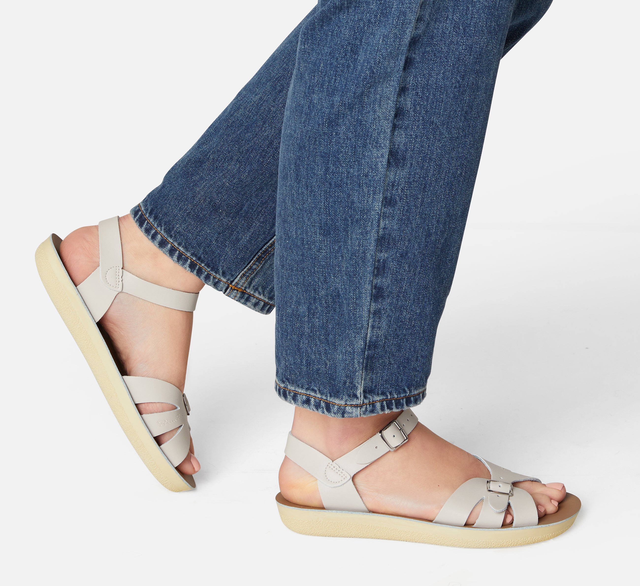 Boardwalk Stone Womens Sandal - Salt-Water Sandals UK