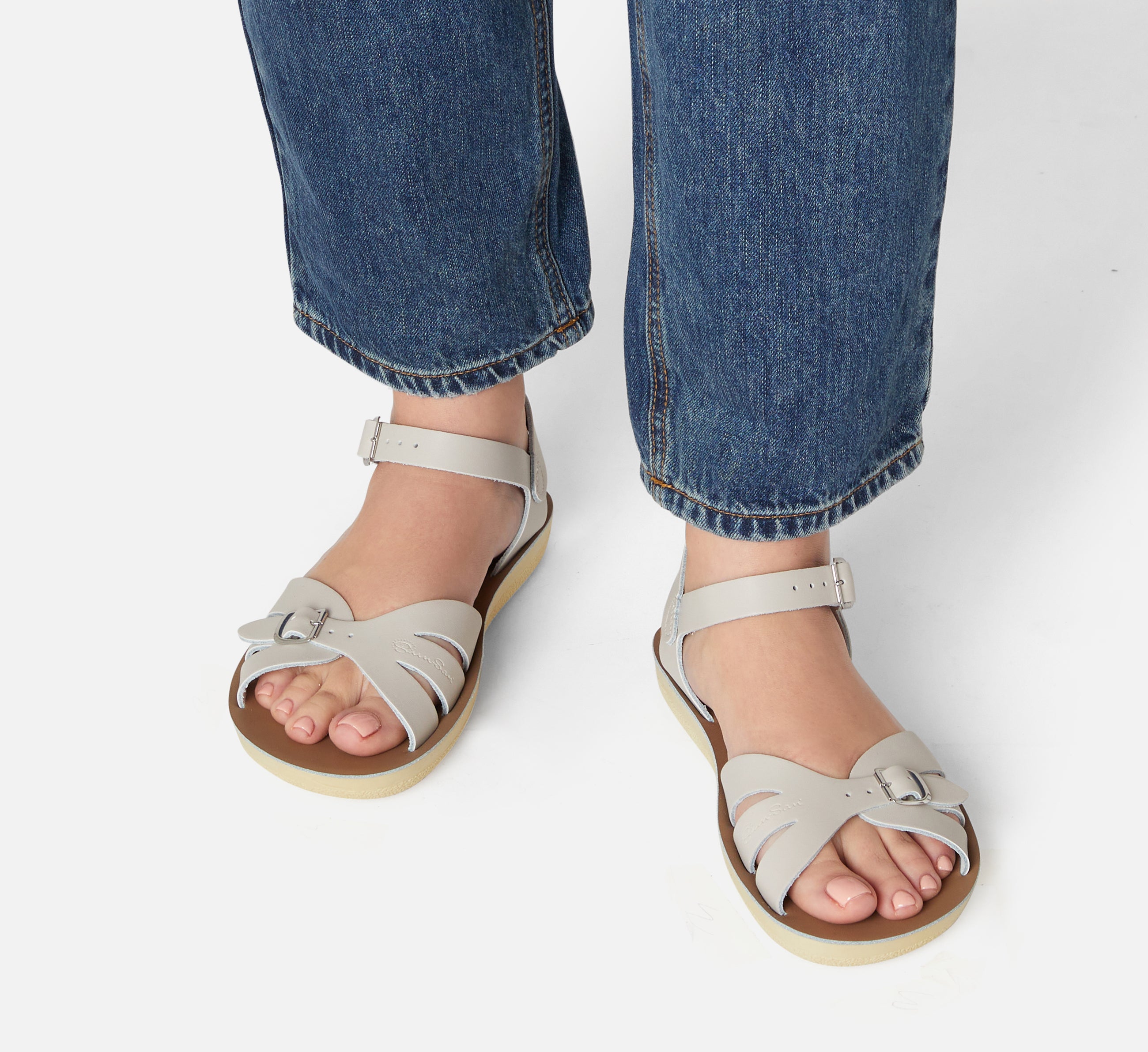 Boardwalk Stone Womens Sandal - Salt-Water Sandals UK