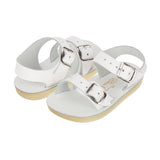Seawee White Kids Sandal - Kids Double Buckle Sandals - Salt-Water Sandals UK