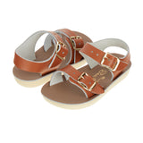 Seawee Tan Kids Sandal - Kids Double Buckle Sandals - Salt-Water Sandals UK
