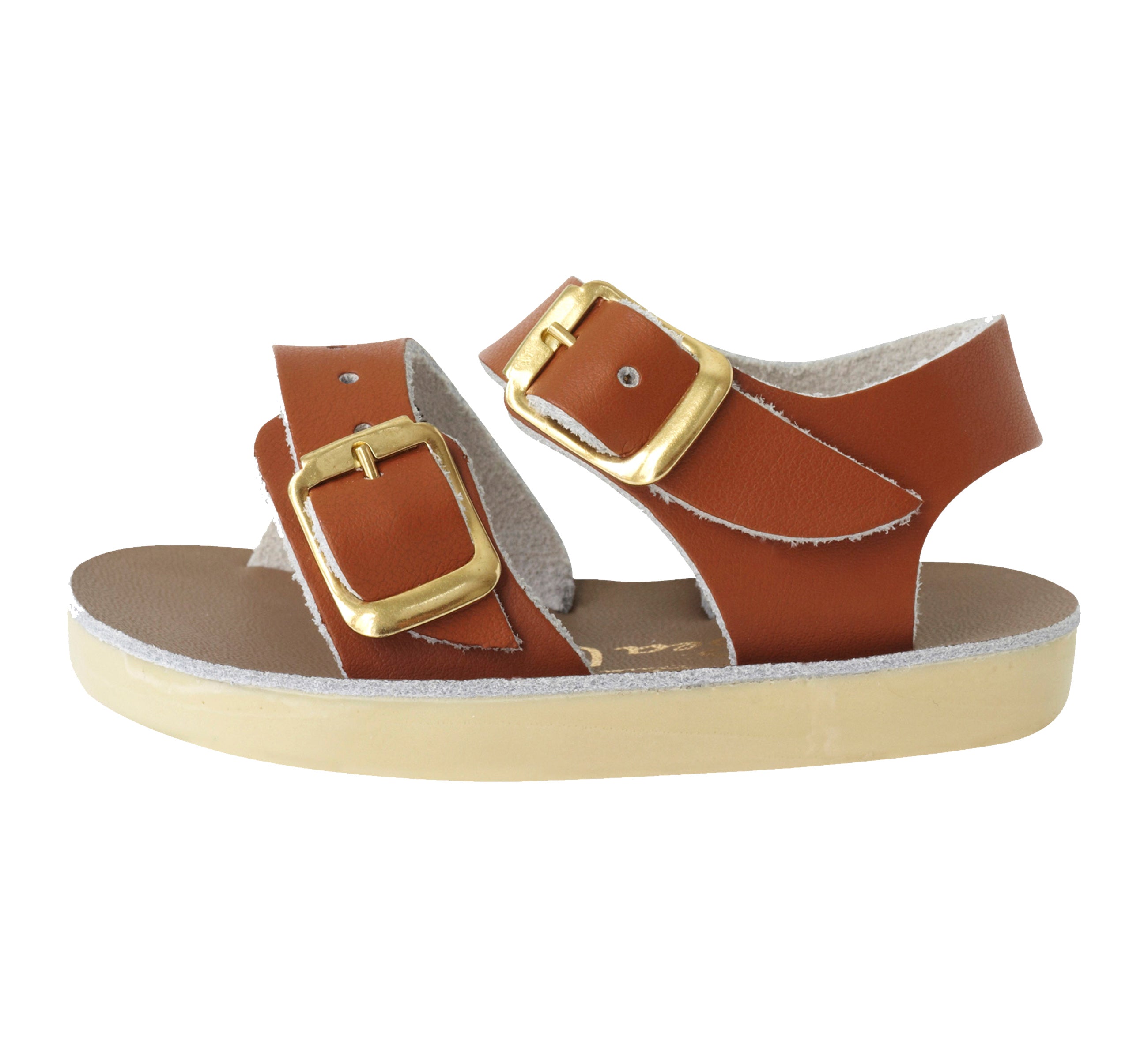 Seawee Tan Kids Sandal - Salt-Water Sandals UK