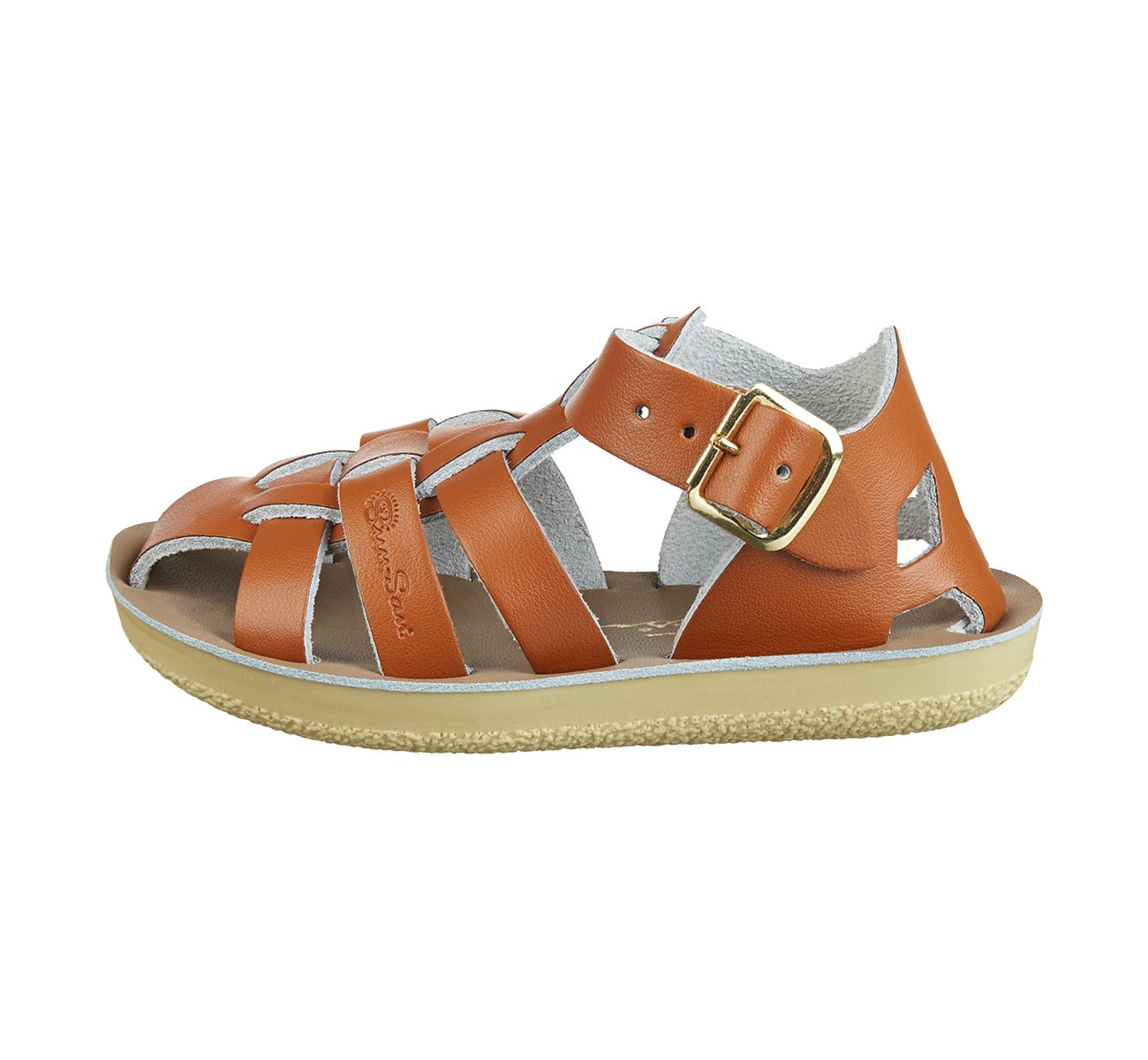 Shark Fisherman Tan Kids Sandal - Salt-Water Sandals UK