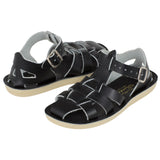 Shark Fisherman Black Kids Sandal - Salt-Water Sandals UK