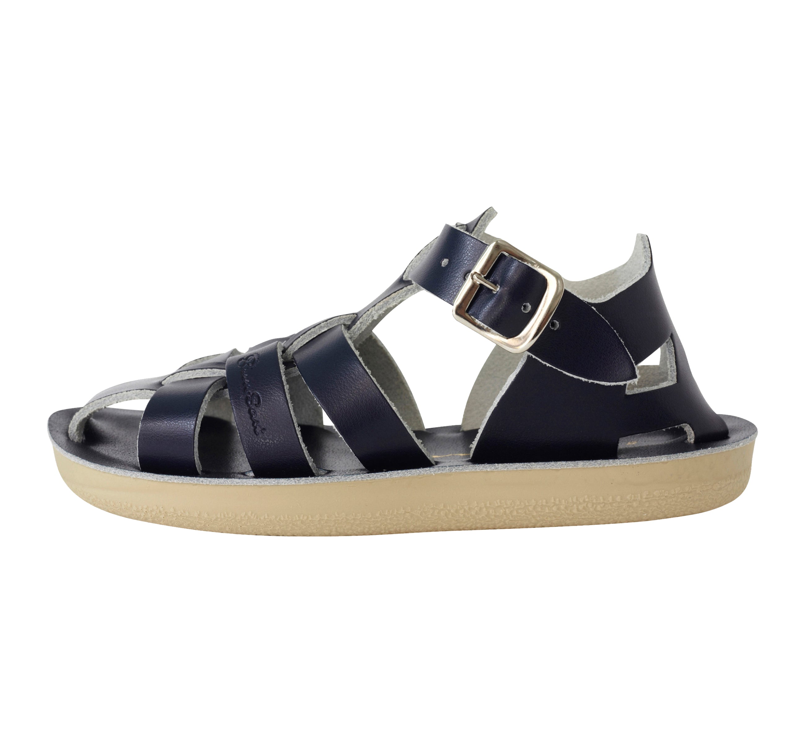 Shark Fisherman Navy Kids Sandal - Salt-Water Sandals UK