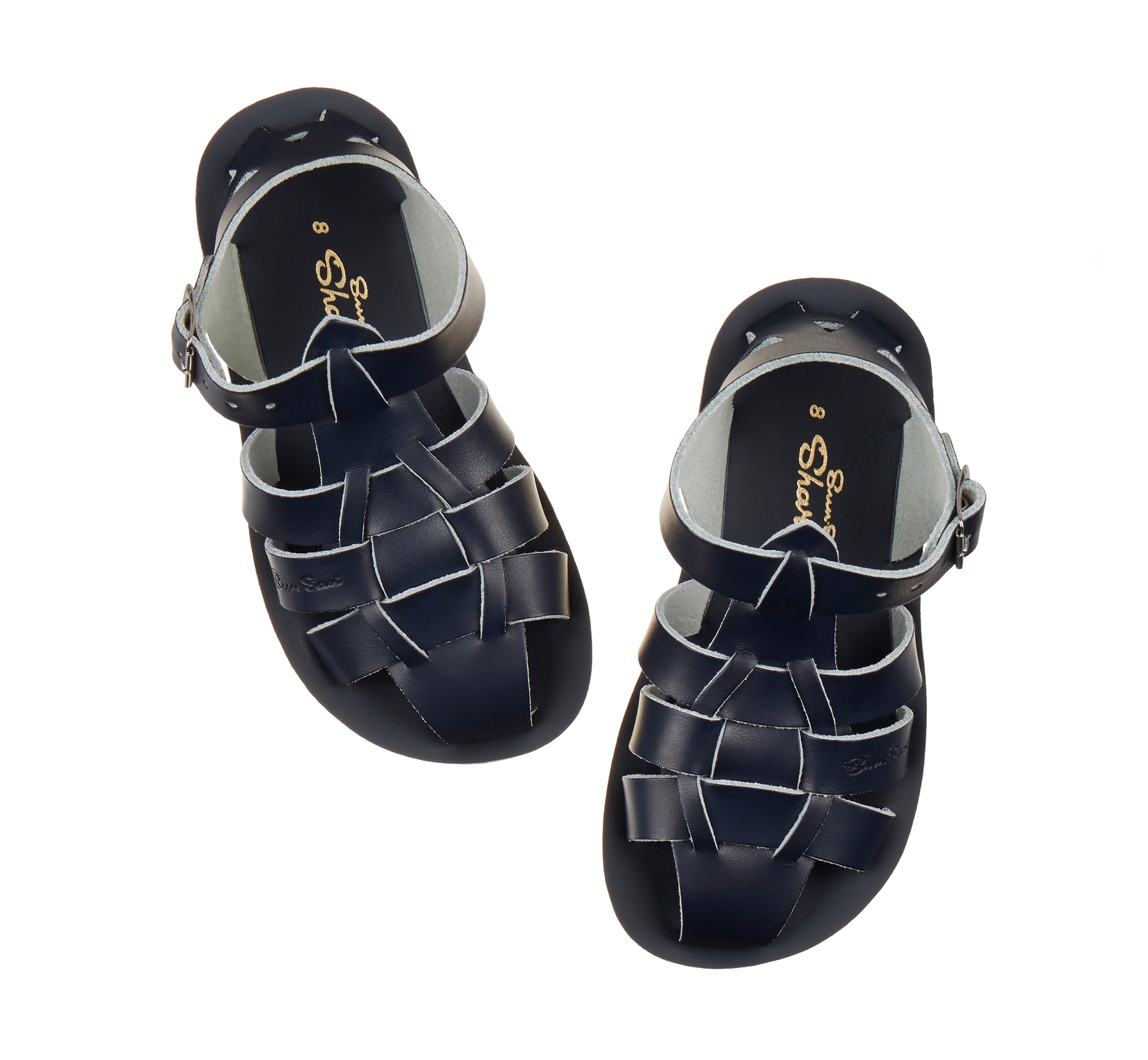 Shark Fisherman Navy Kids Sandal - Salt-Water Sandals UK