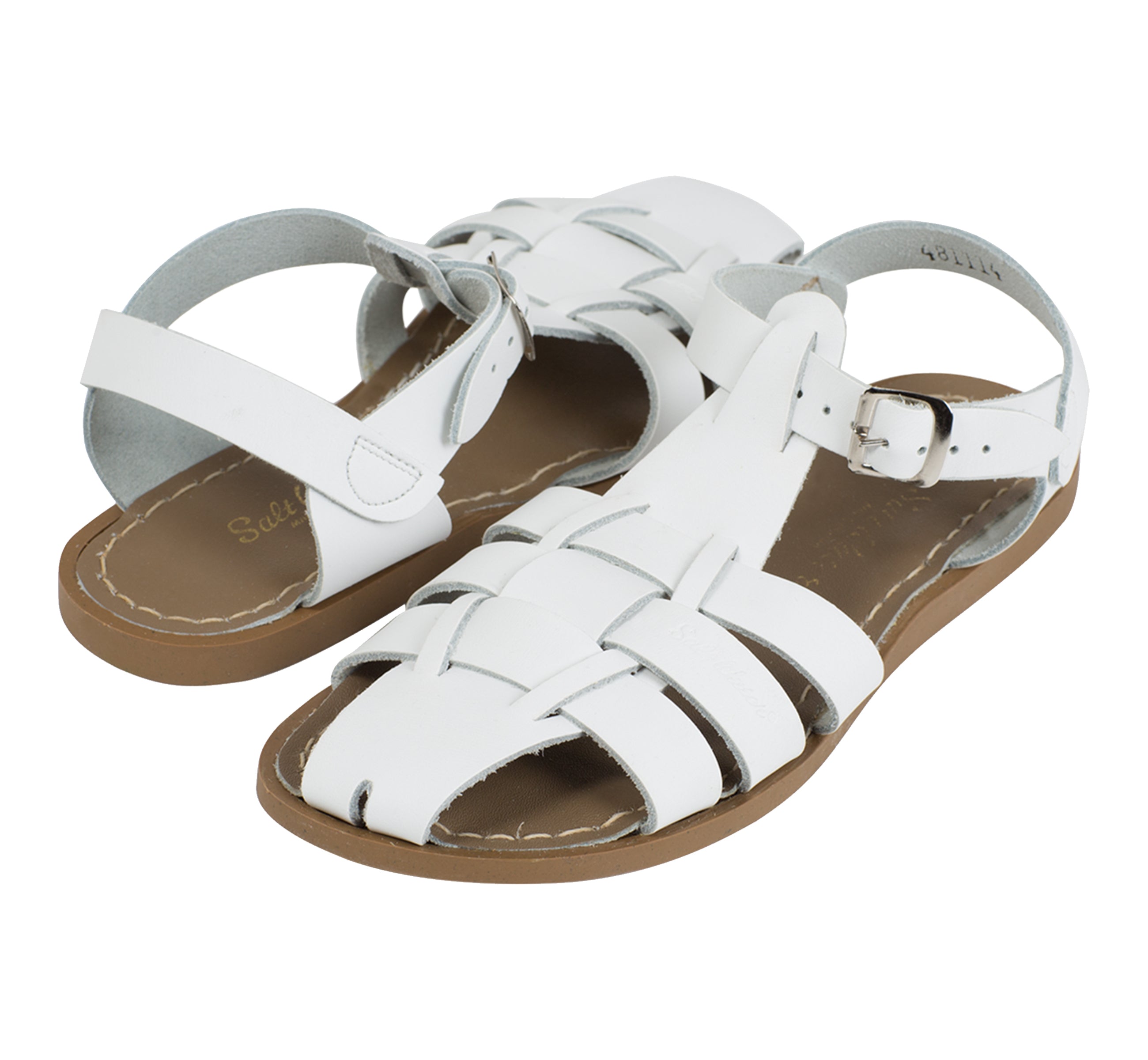 Fisherman Shark Original White Kids Sandal - Salt-Water Sandals UK