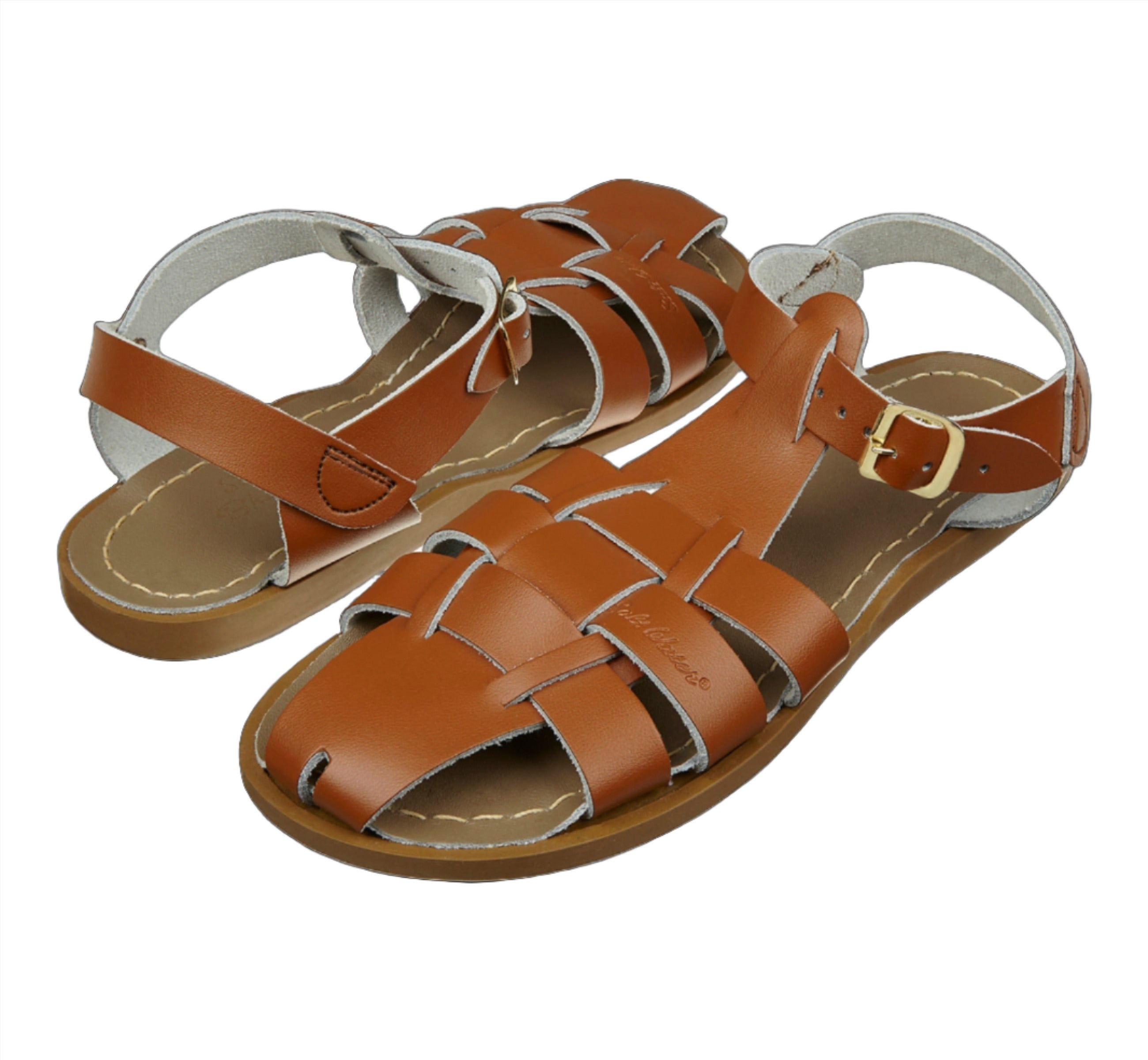 Shark Original Fisherman Tan Womens Sandal - Salt-Water Sandals UK