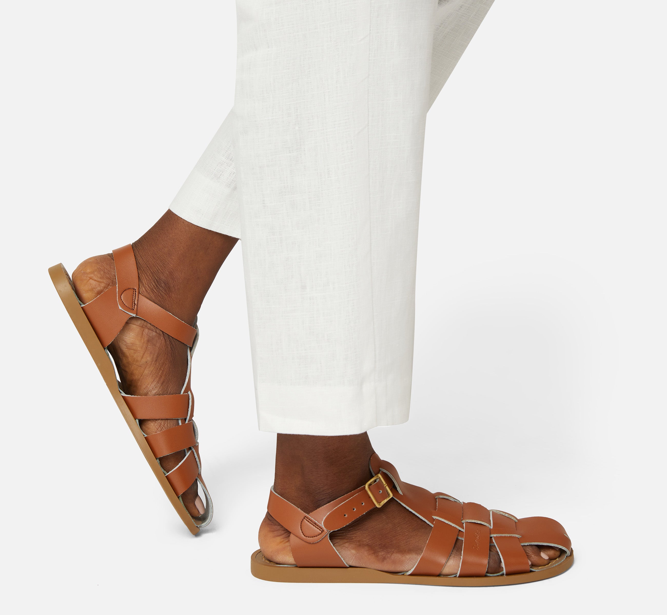 Shark Original Fisherman Tan Womens Sandal - Salt-Water Sandals UK