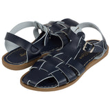 Fisherman Shark Original Navy Womens Sandal - Women's Wide Fit Sandals - Salt-Water Sandals UK