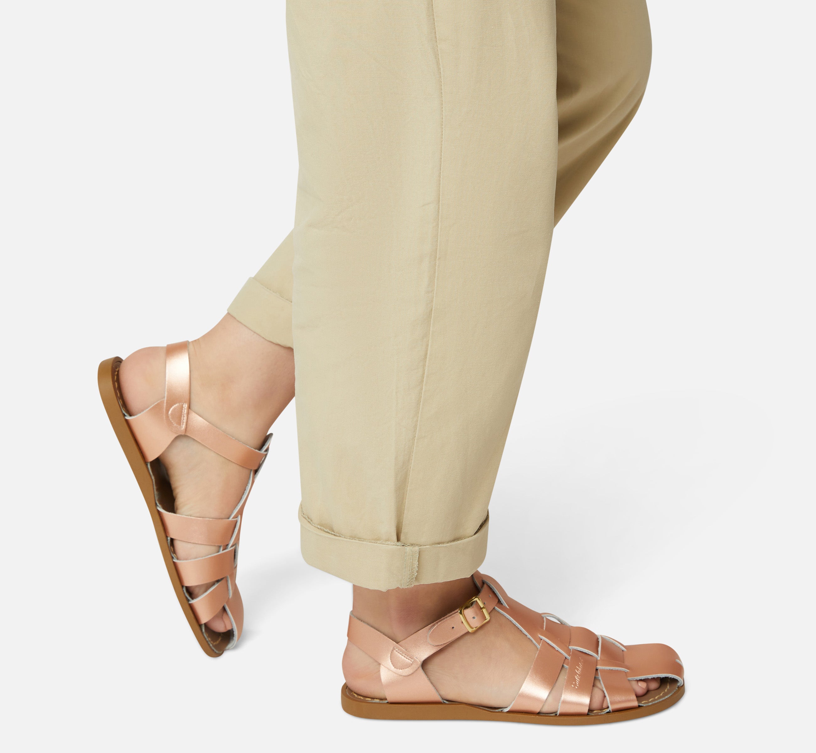 Fisherman Shark Original Rose Gold Womens Sandal - Salt-Water Sandals UK