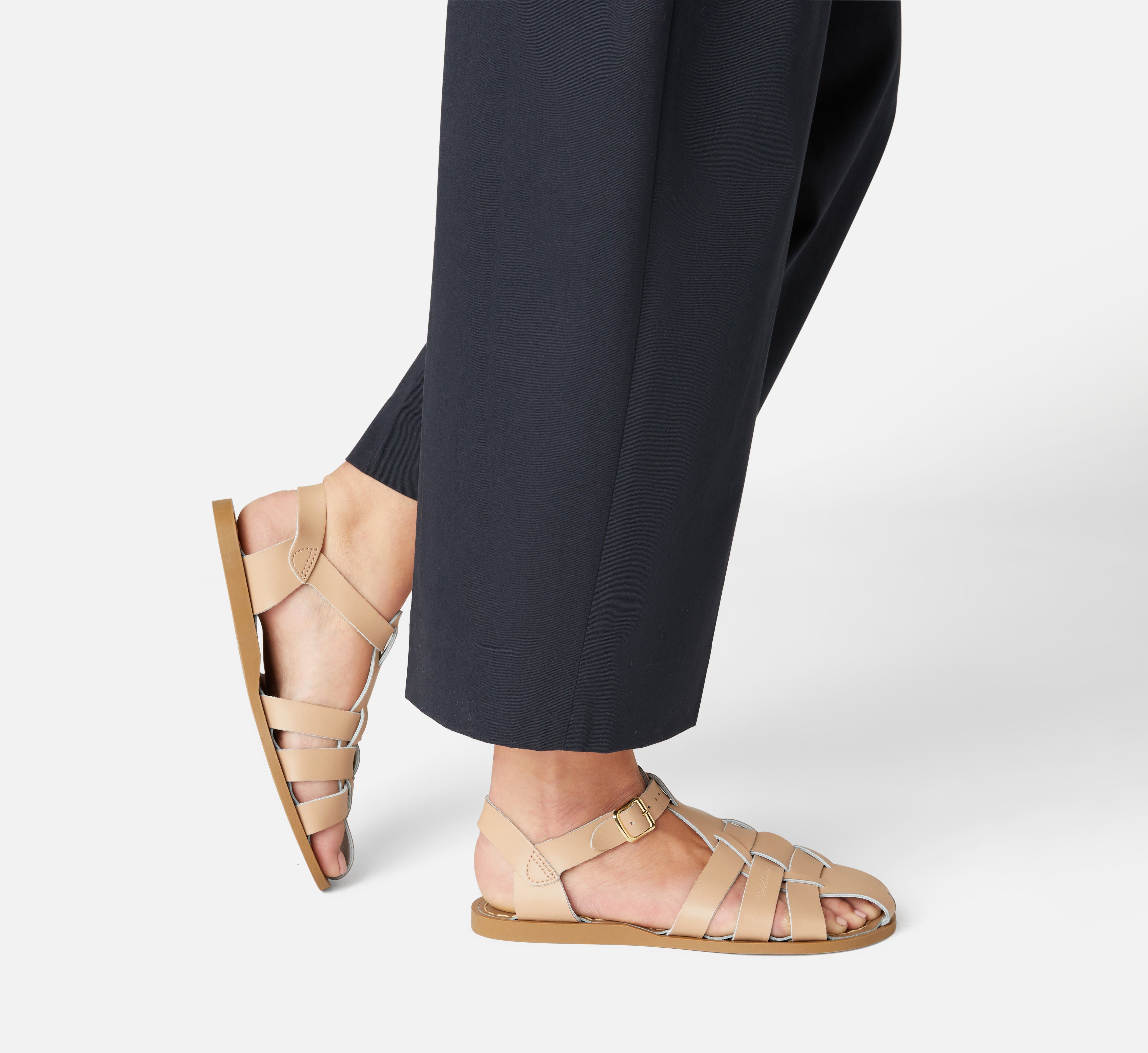 Fisherman Shark Original Latte Womens Sandal - Salt-Water Sandals UK