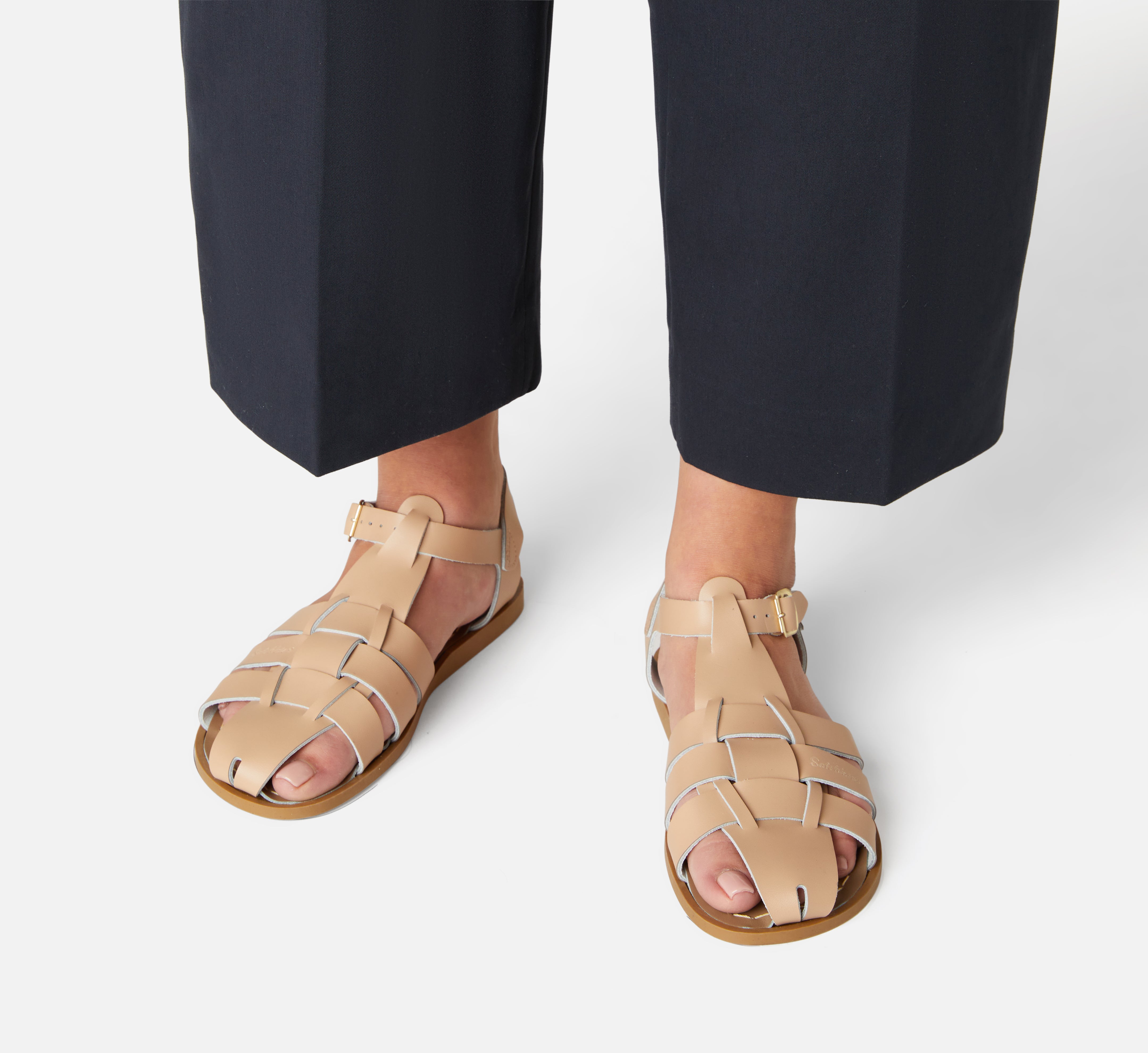 Fisherman Shark Original Latte Womens Sandal - Salt-Water Sandals UK