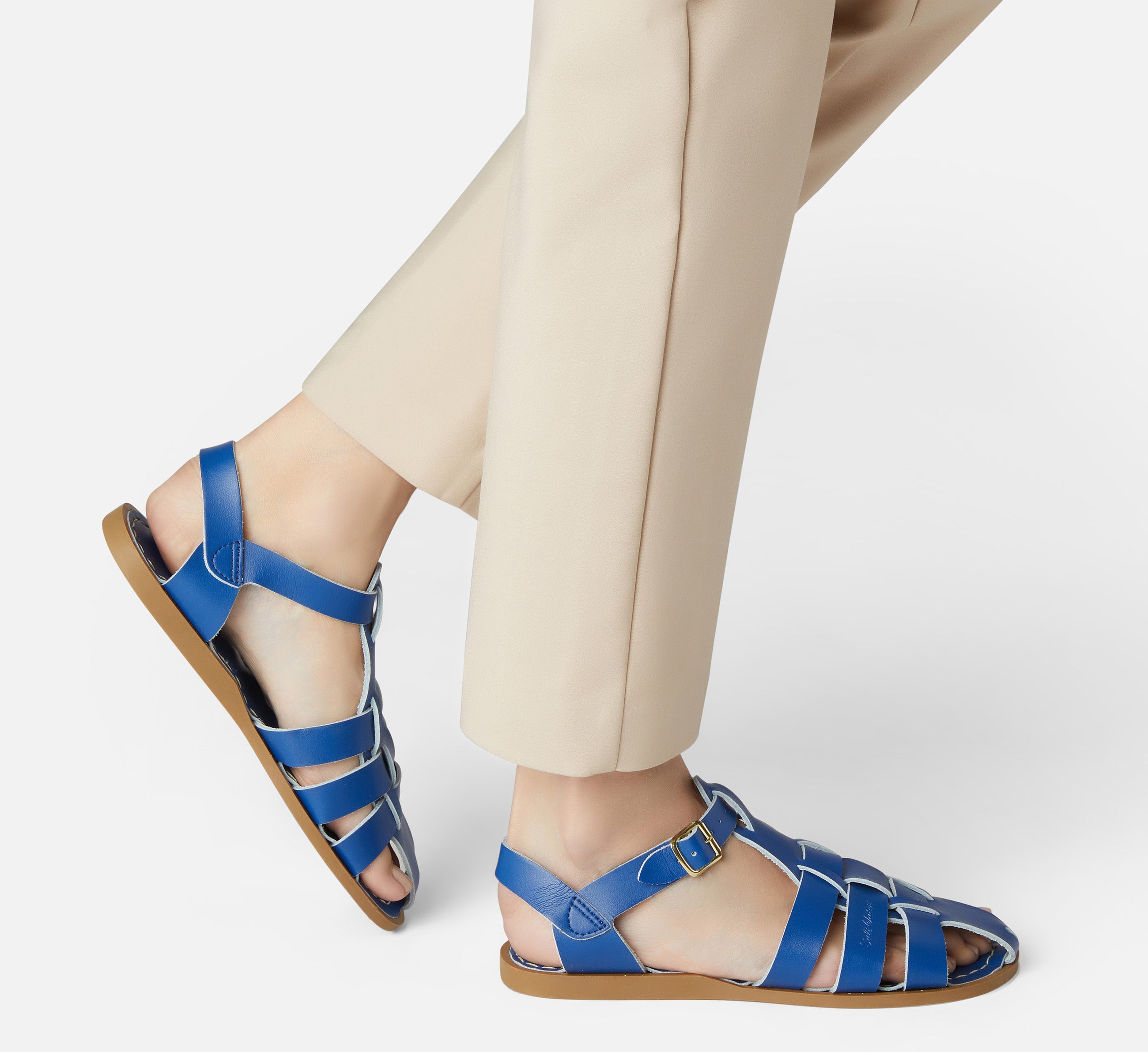 Fisherman Shark Original Cobalt Blue Womens Sandal - Salt-Water Sandals UK