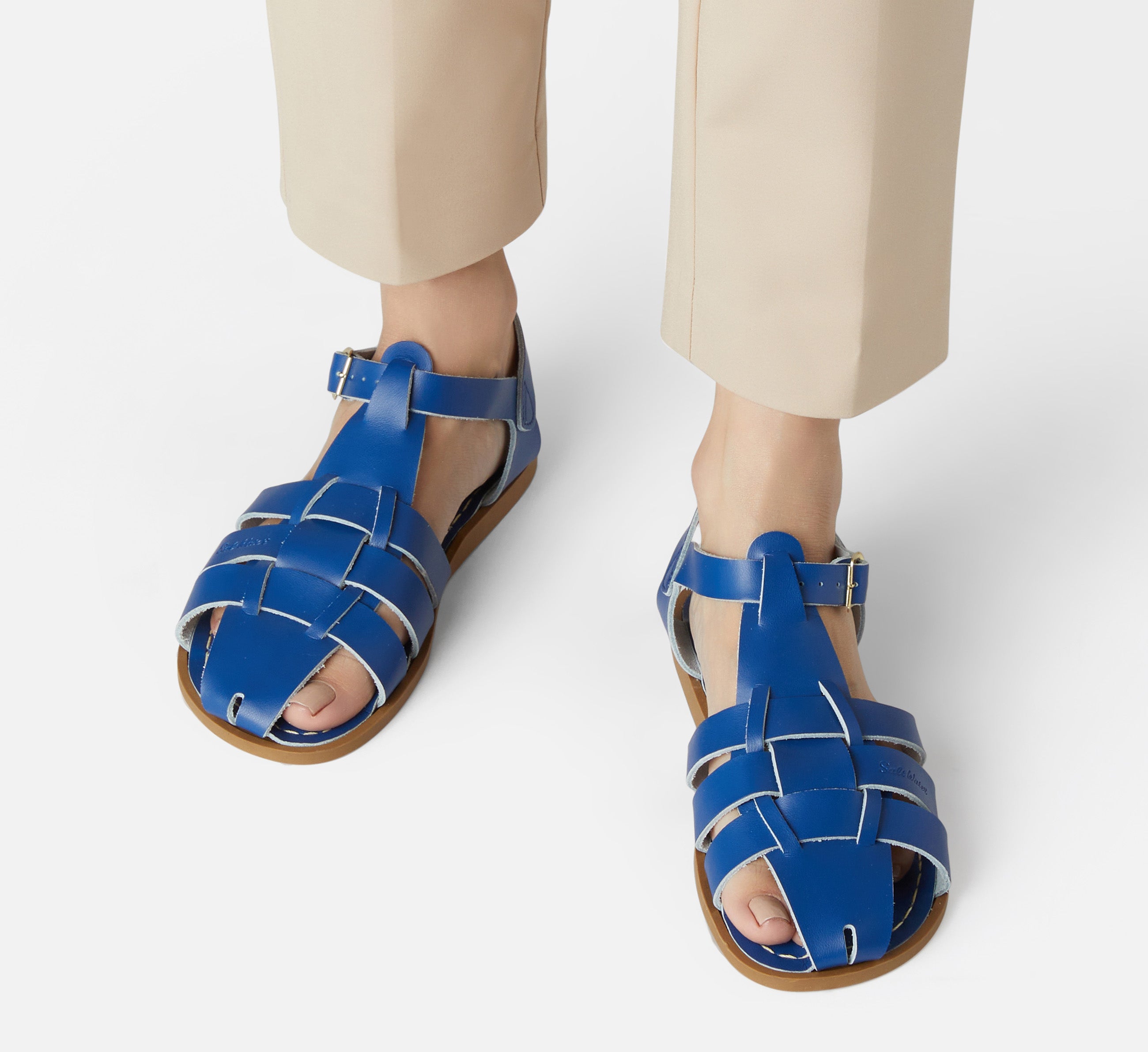 Fisherman Shark Original Cobalt Blue Womens Sandal - Salt-Water Sandals UK