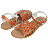 Retro Tan Womens Sandal - Women's Narrow Fit Sandals - Salt-Water Sandals UK