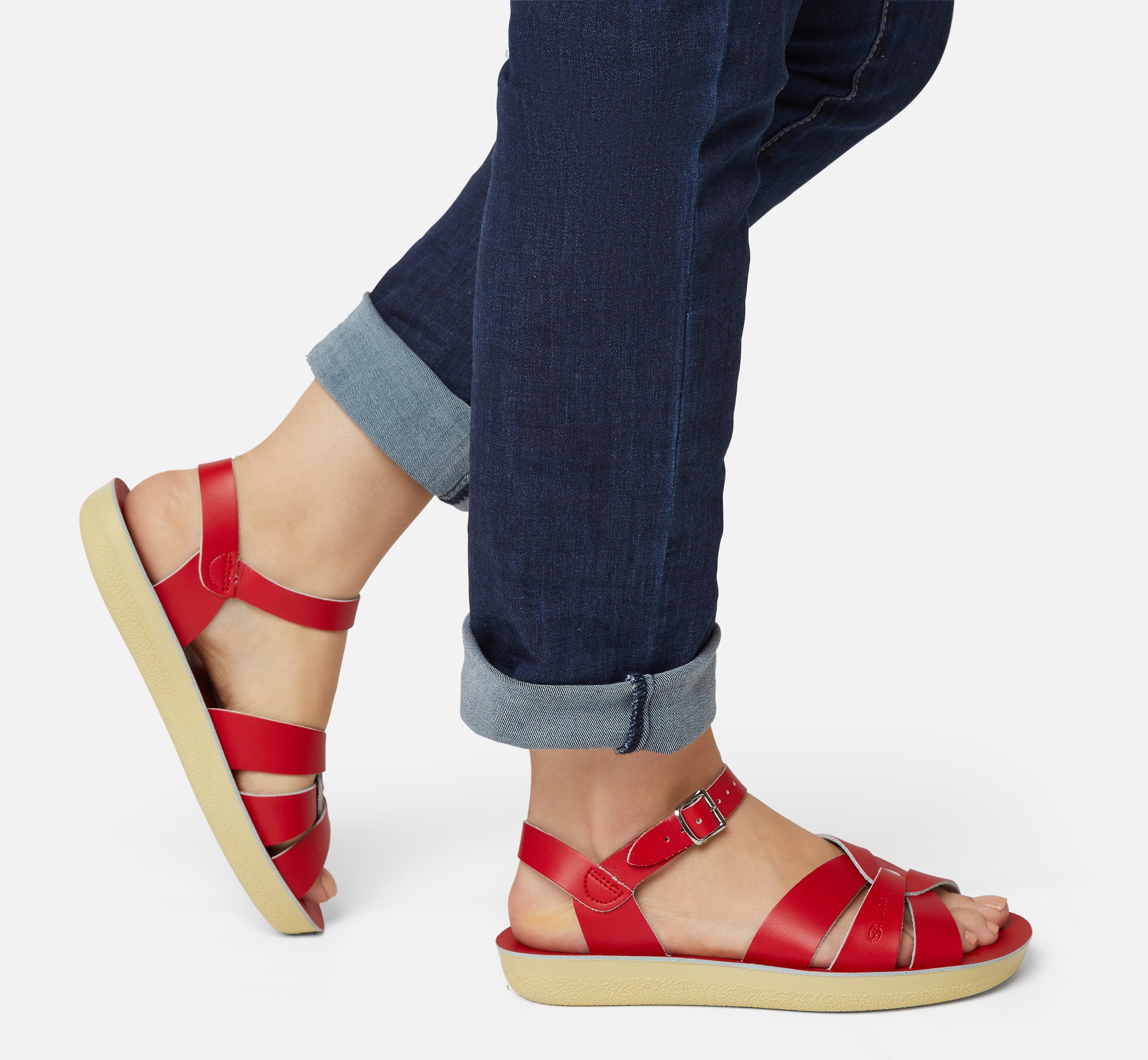 Swimmer Red Womens sandal - Salt-Water Sandals UK