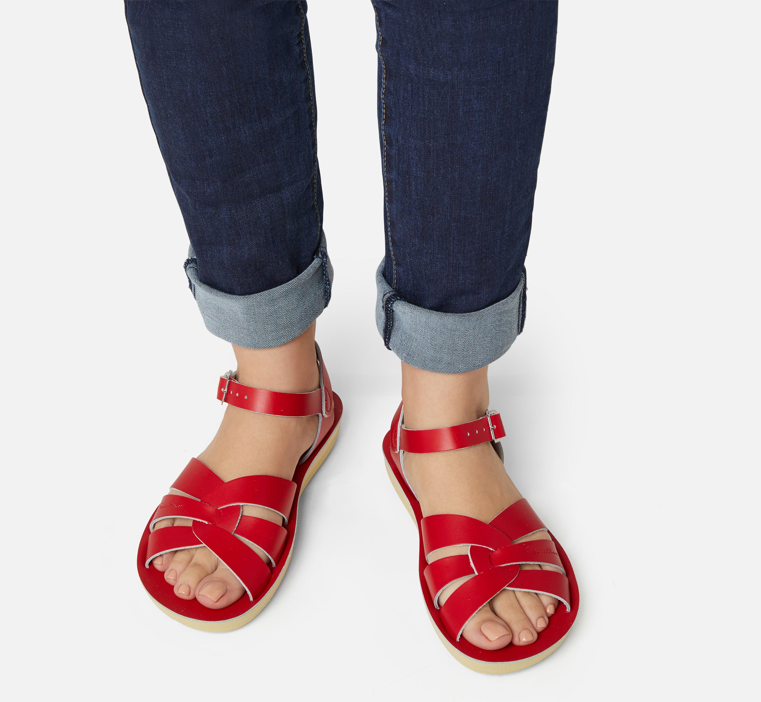Swimmer Red Womens sandal - Salt-Water Sandals UK